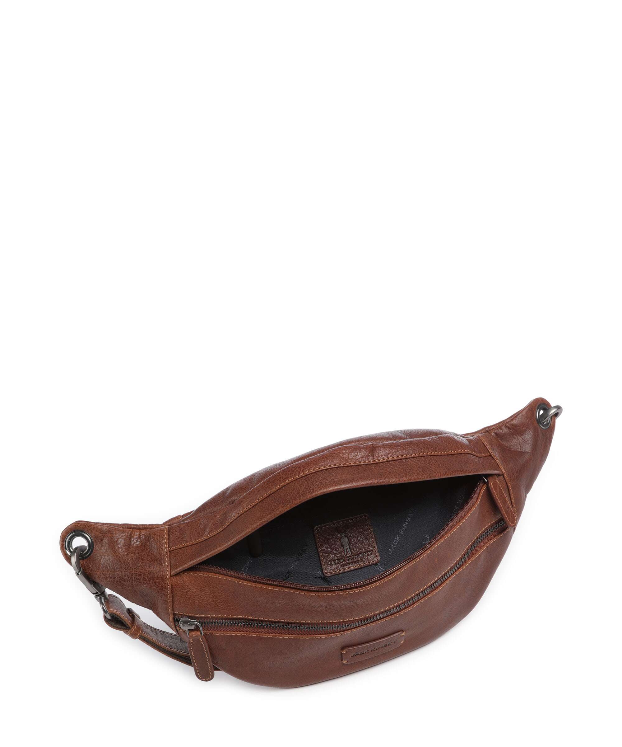 Jack Kinsky Porto 1 Belt bag cognac - Image 6