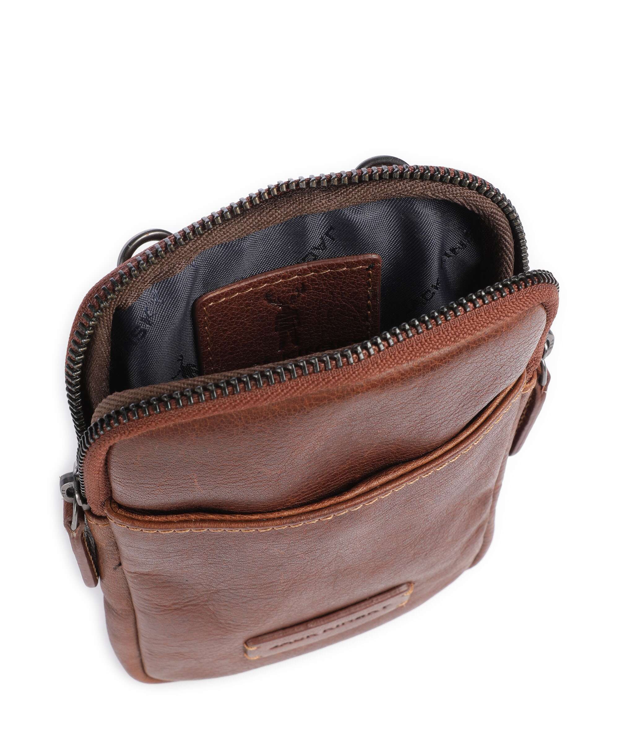 Jack Kinsky Porto 10 Phone bag cognac - Image 5