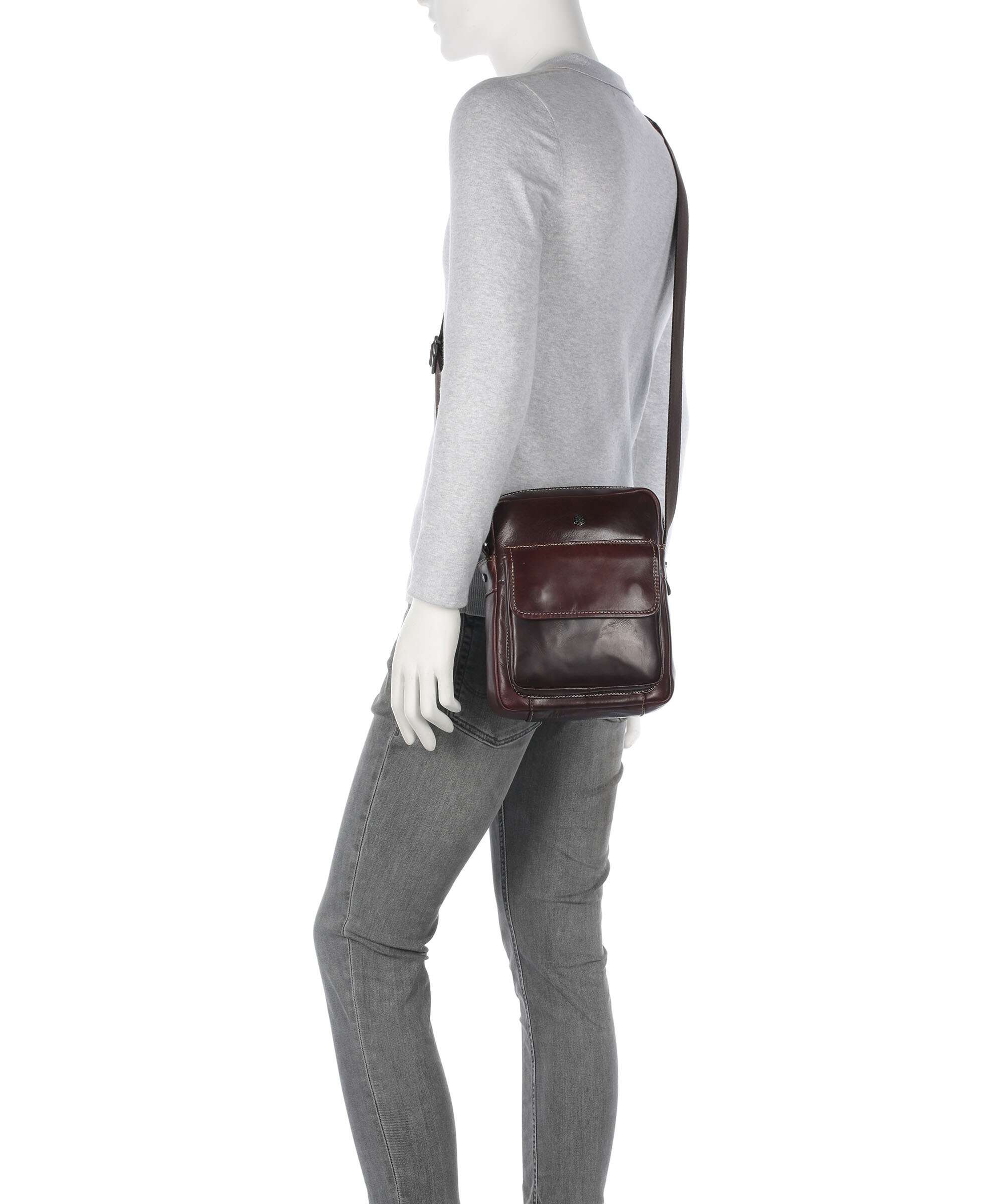 Jekyll & Hide Montana Crossbody bag mocha - Image 3