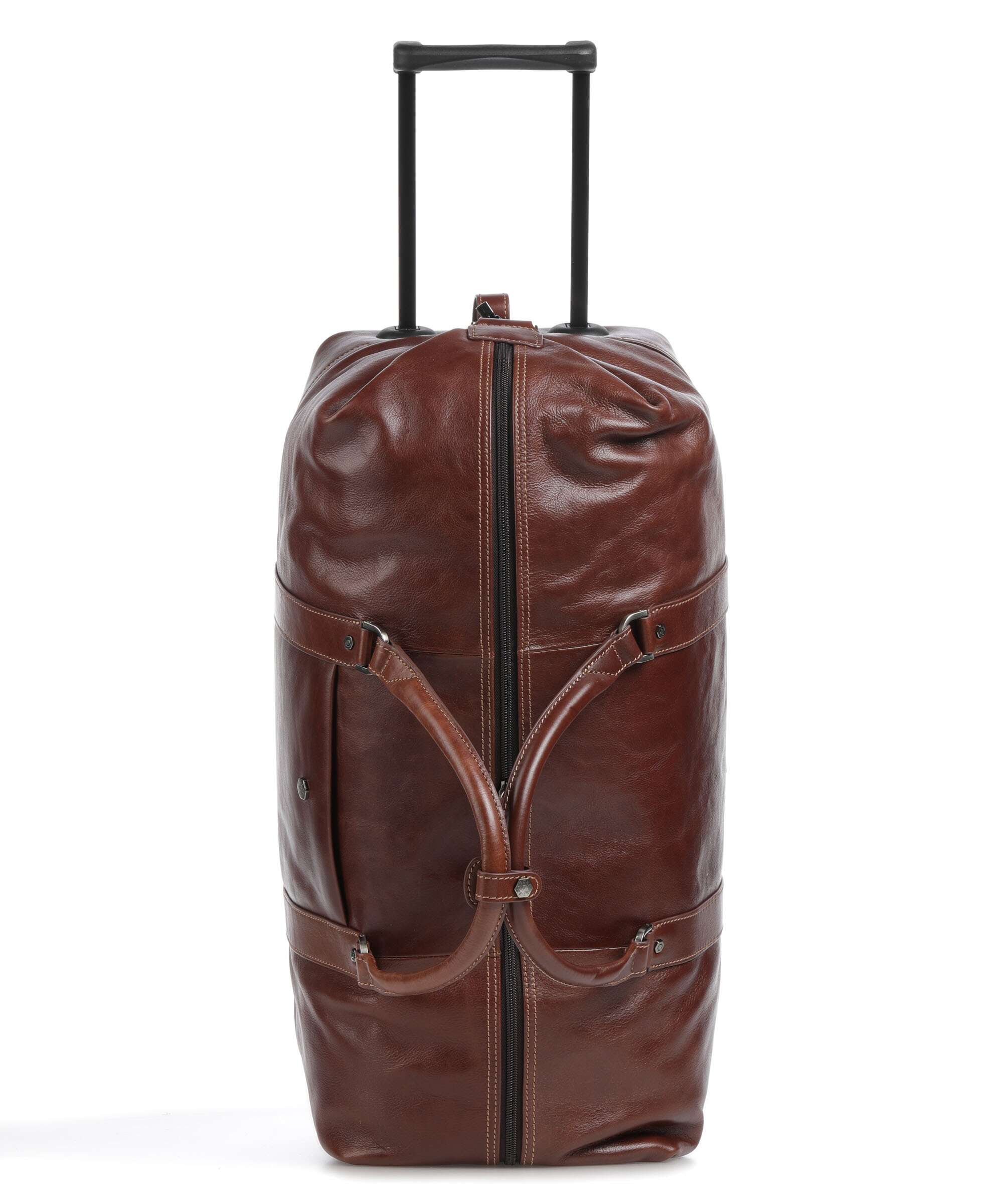 Jekyll & Hide Oxford Travel bag with wheels tobacco - Image 3