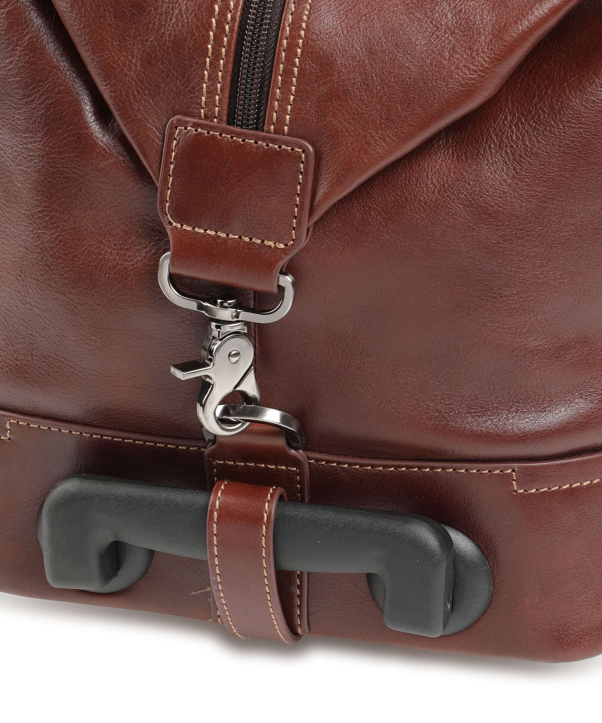 Jekyll & Hide Oxford Travel bag with wheels tobacco - Image 5