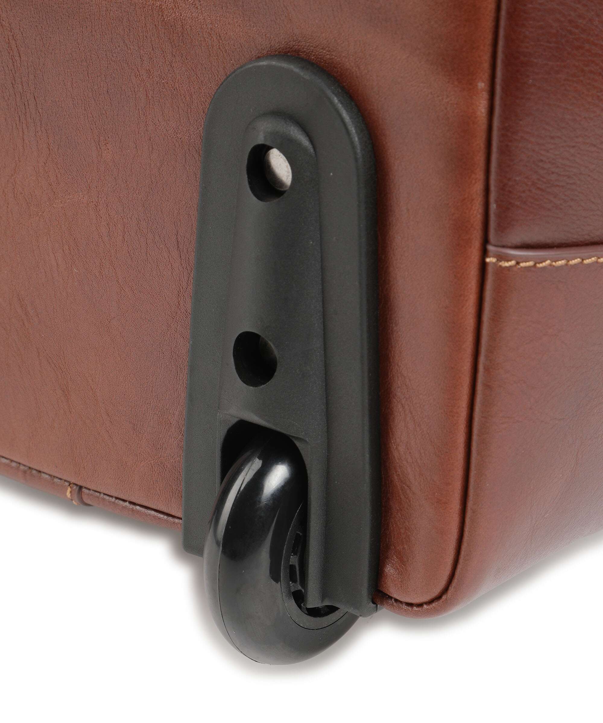 Jekyll & Hide Oxford Travel bag with wheels tobacco - Image 6