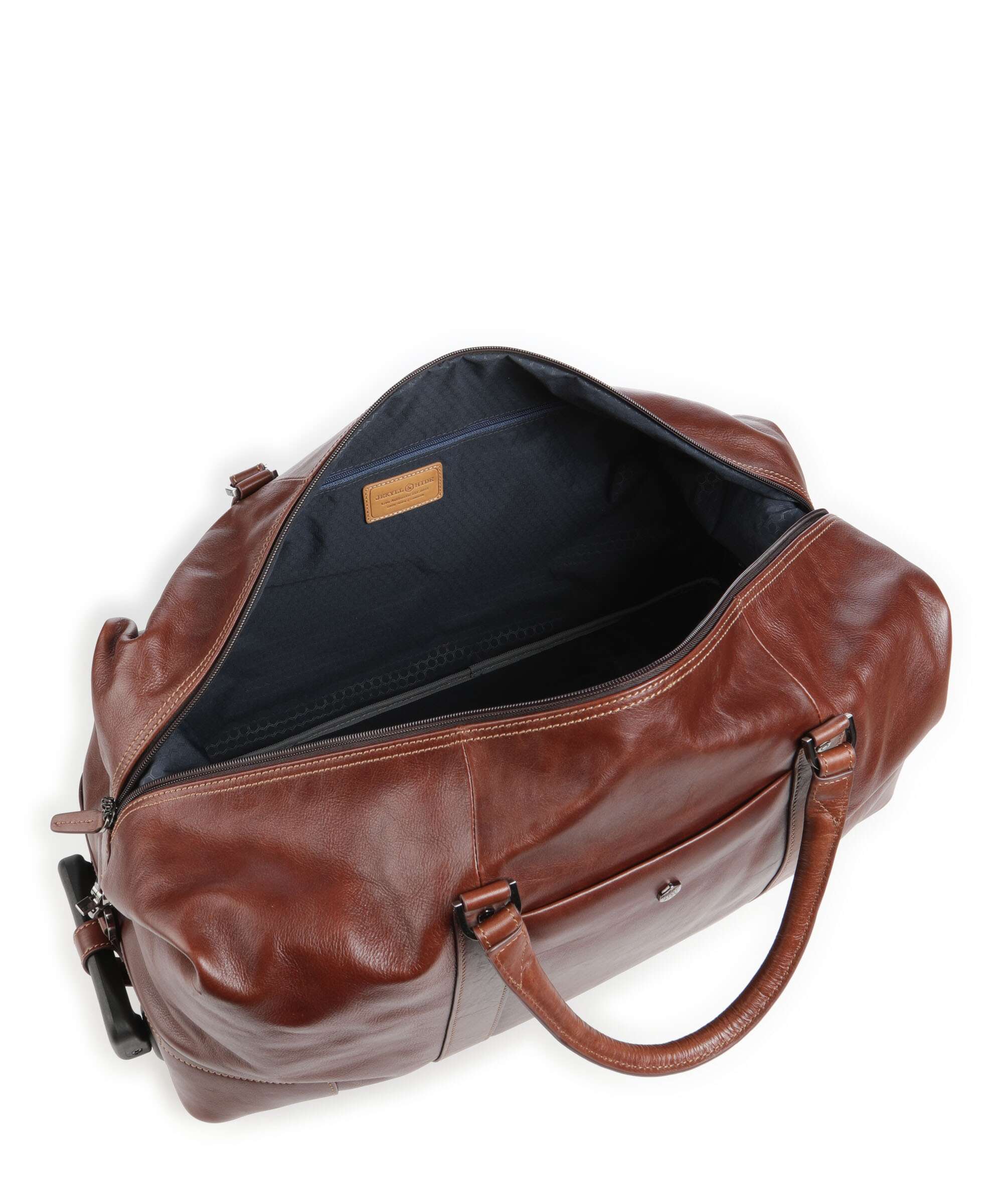 Jekyll & Hide Oxford Travel bag with wheels tobacco - Image 8