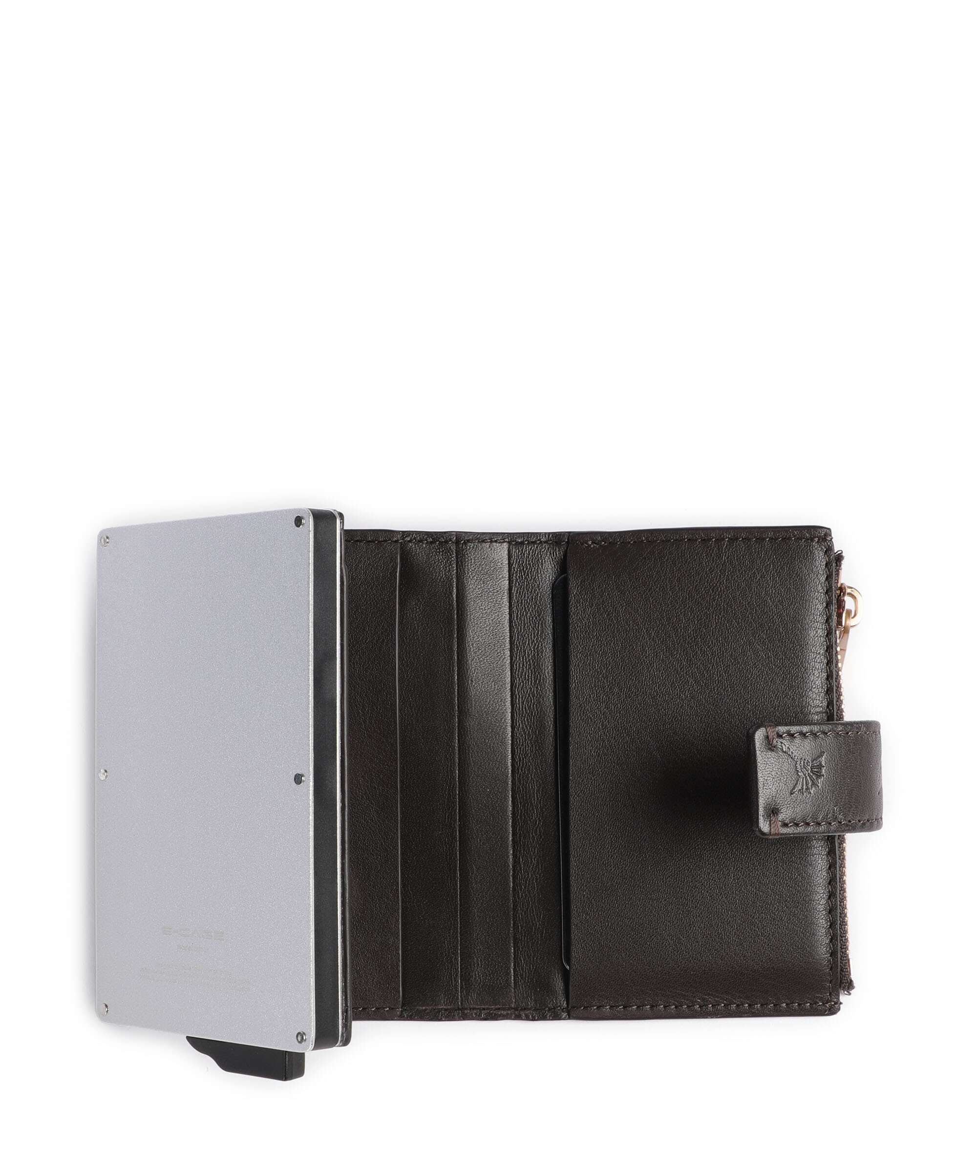 JOOP! Leggero Stampa C-Four Credit card holder dark brown - Image 4