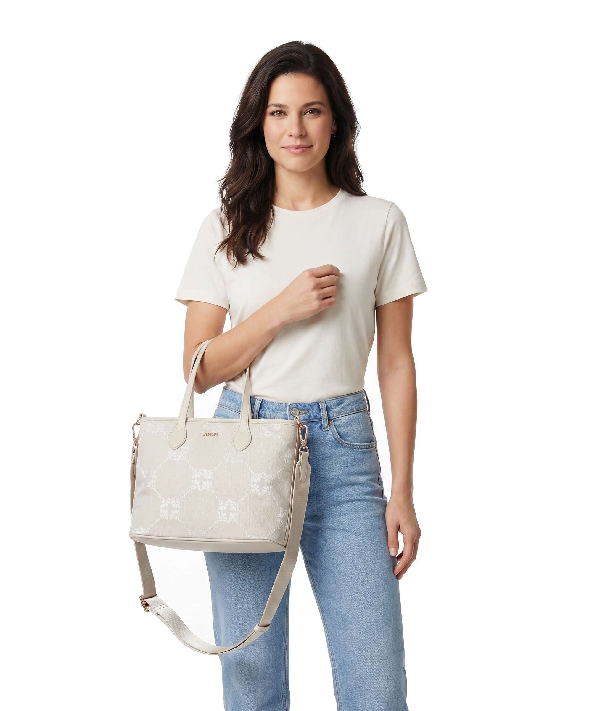 JOOP! Mosaico Lara Handbag sesame - Image 3