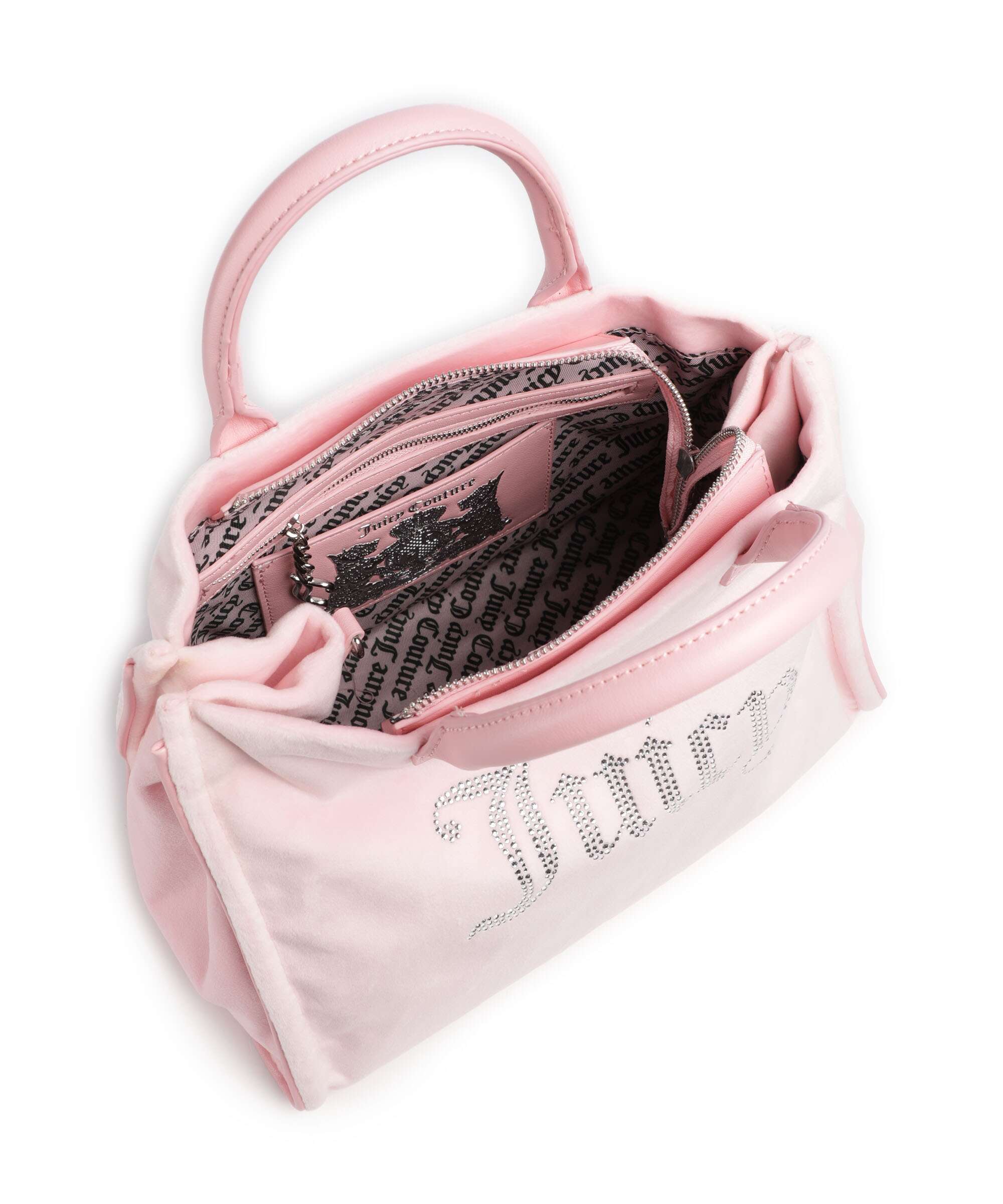 Juicy Couture Iris Velvet M Handbag juicy pink - Image 7