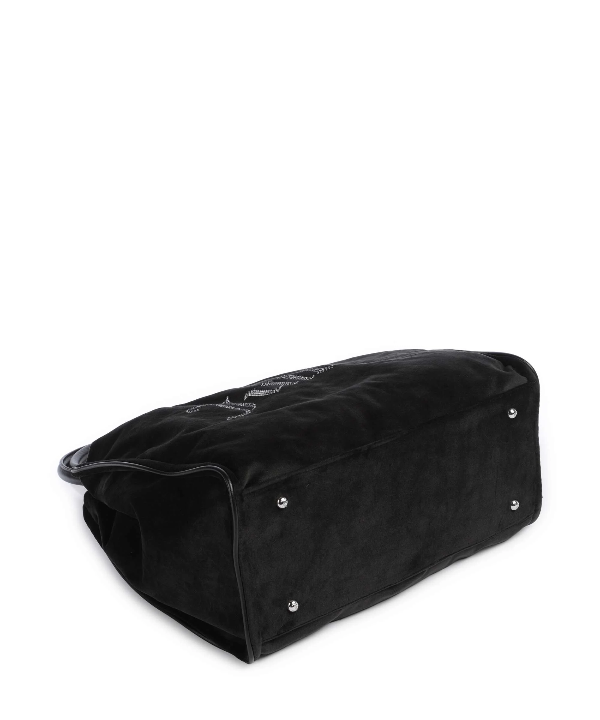 Juicy Couture Iris Velvet Rhinestones L Tote bag black - Image 5