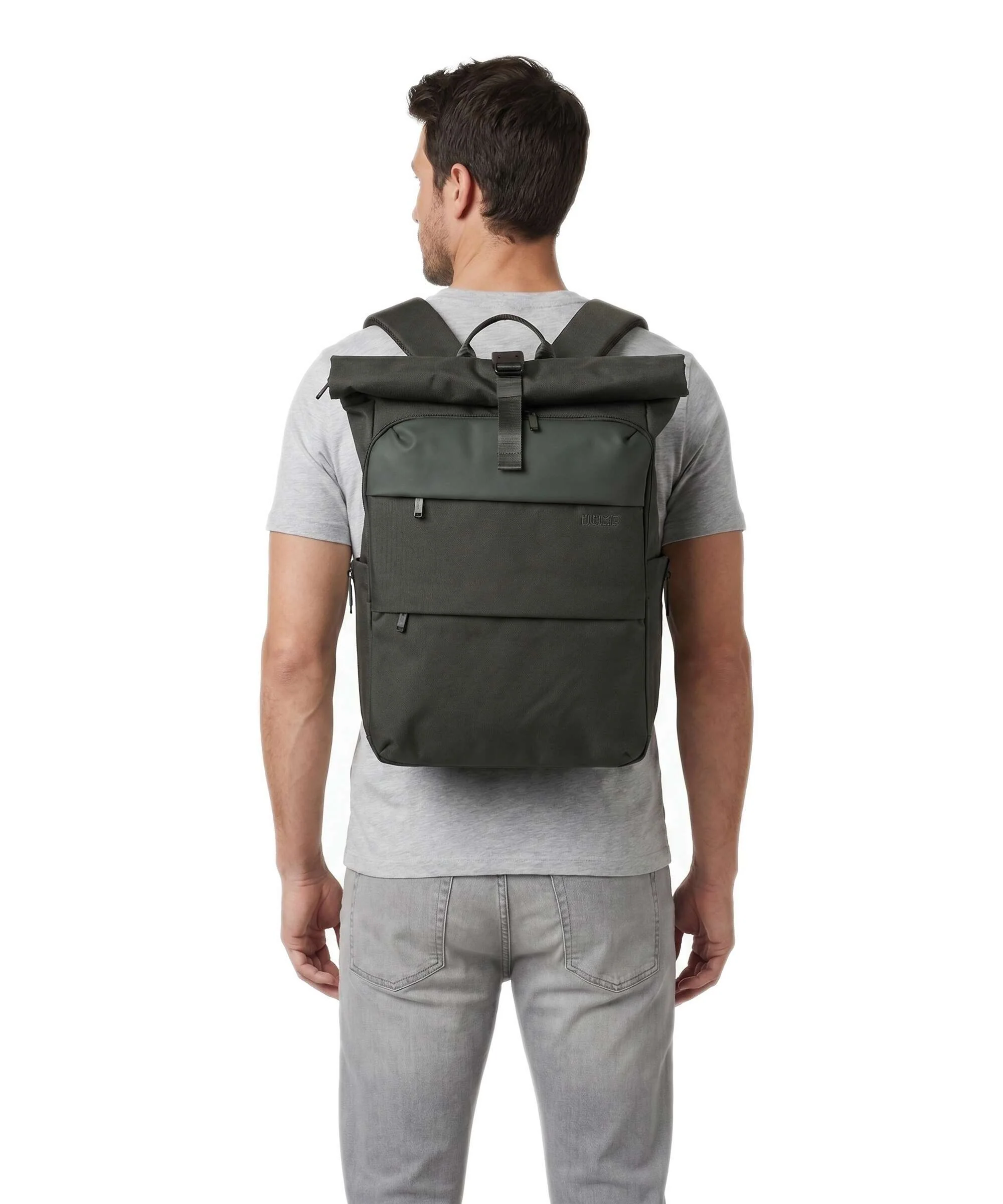 Jump Dunaa Rolltop backpack khaki - Image 4