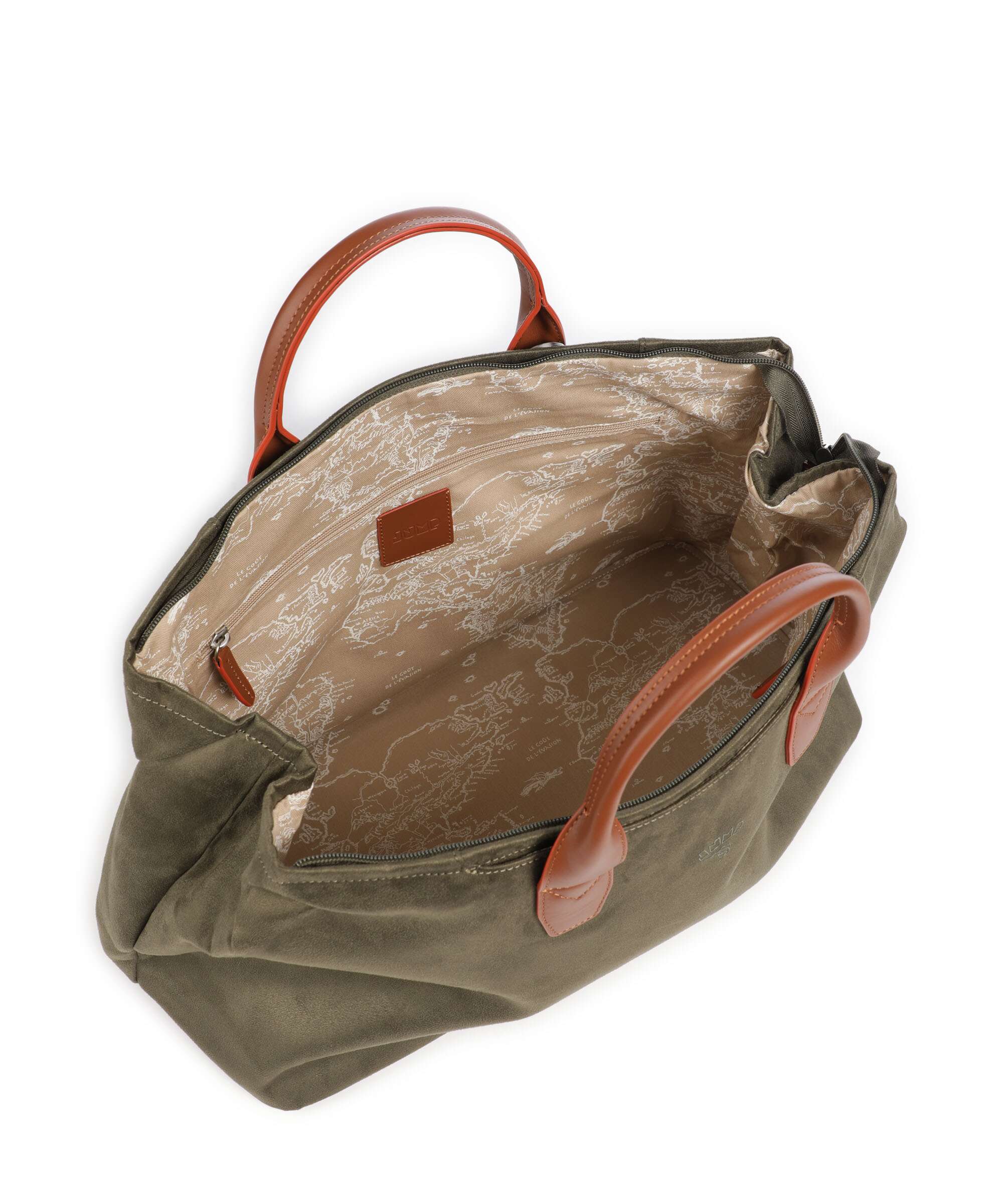 Jump Uppsala Soft Weekend bag olive - Image 5
