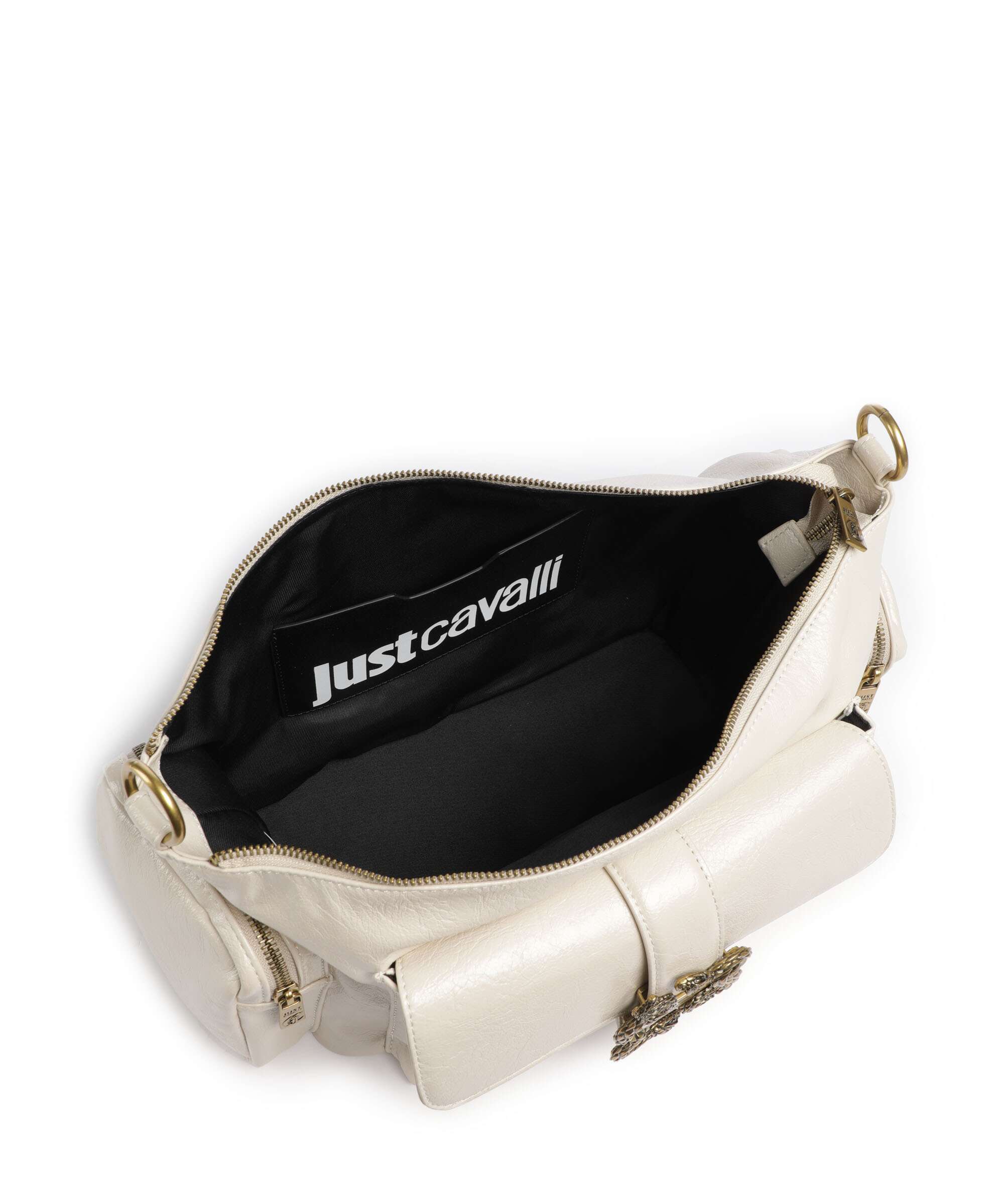 Just Cavalli Iconic Snakes Pockets Shoulder bag pristine - Image 6