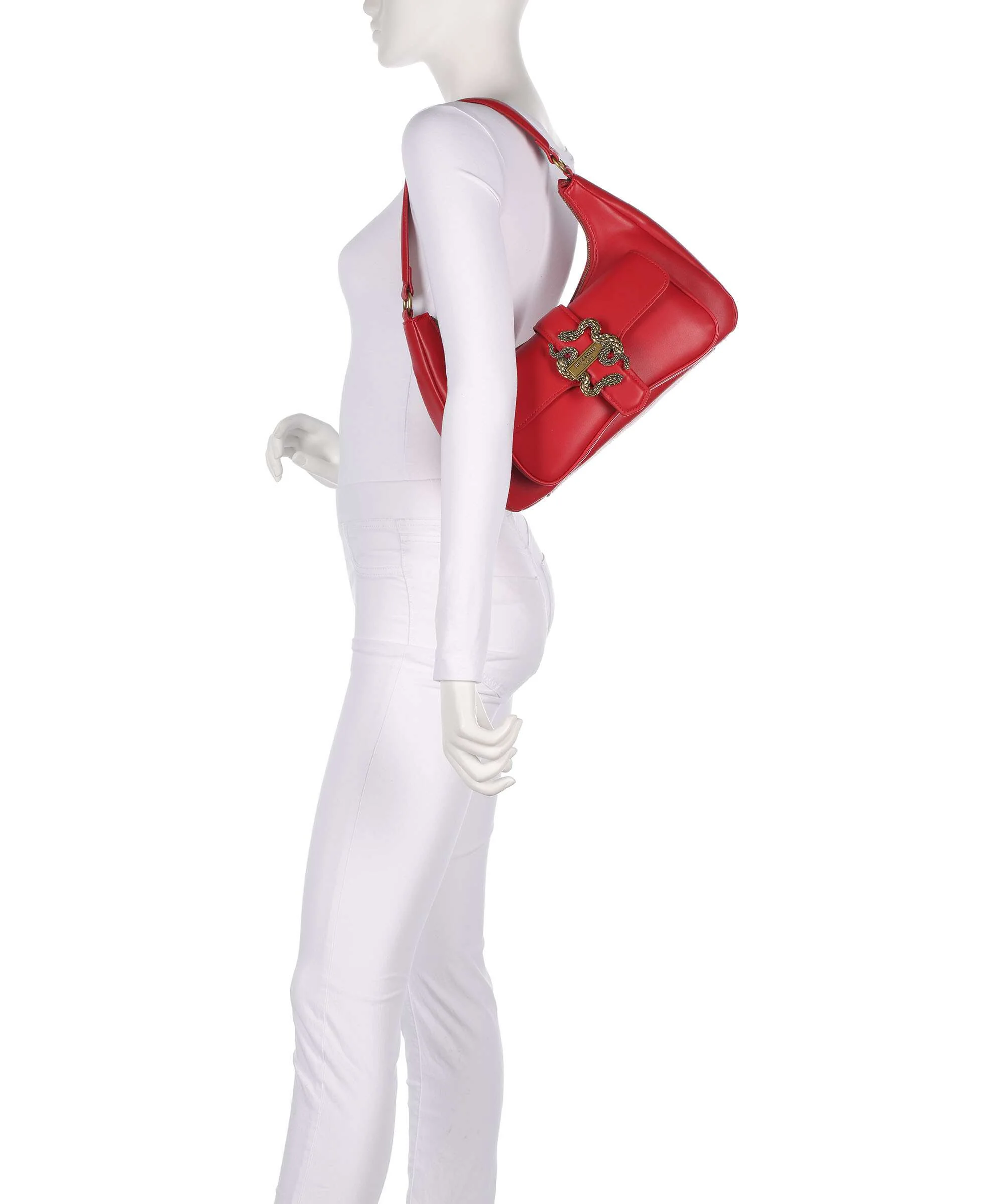 Just Cavalli Iconic Snakes Shoulder bag tango red - Image 4