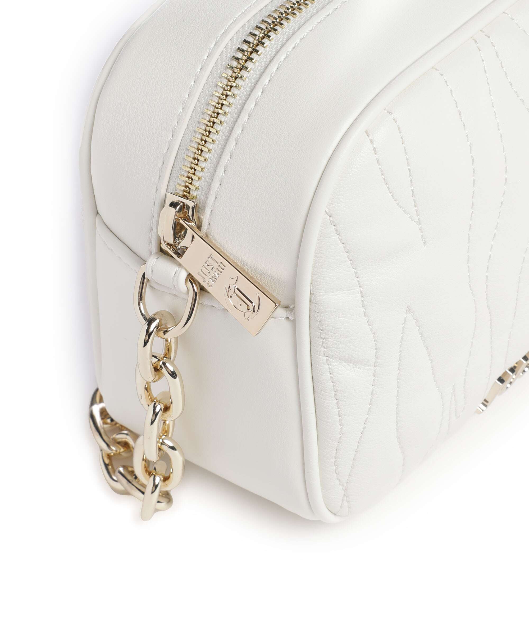 Just Cavalli Quilted Zebra Crossbody bag white - Image 4