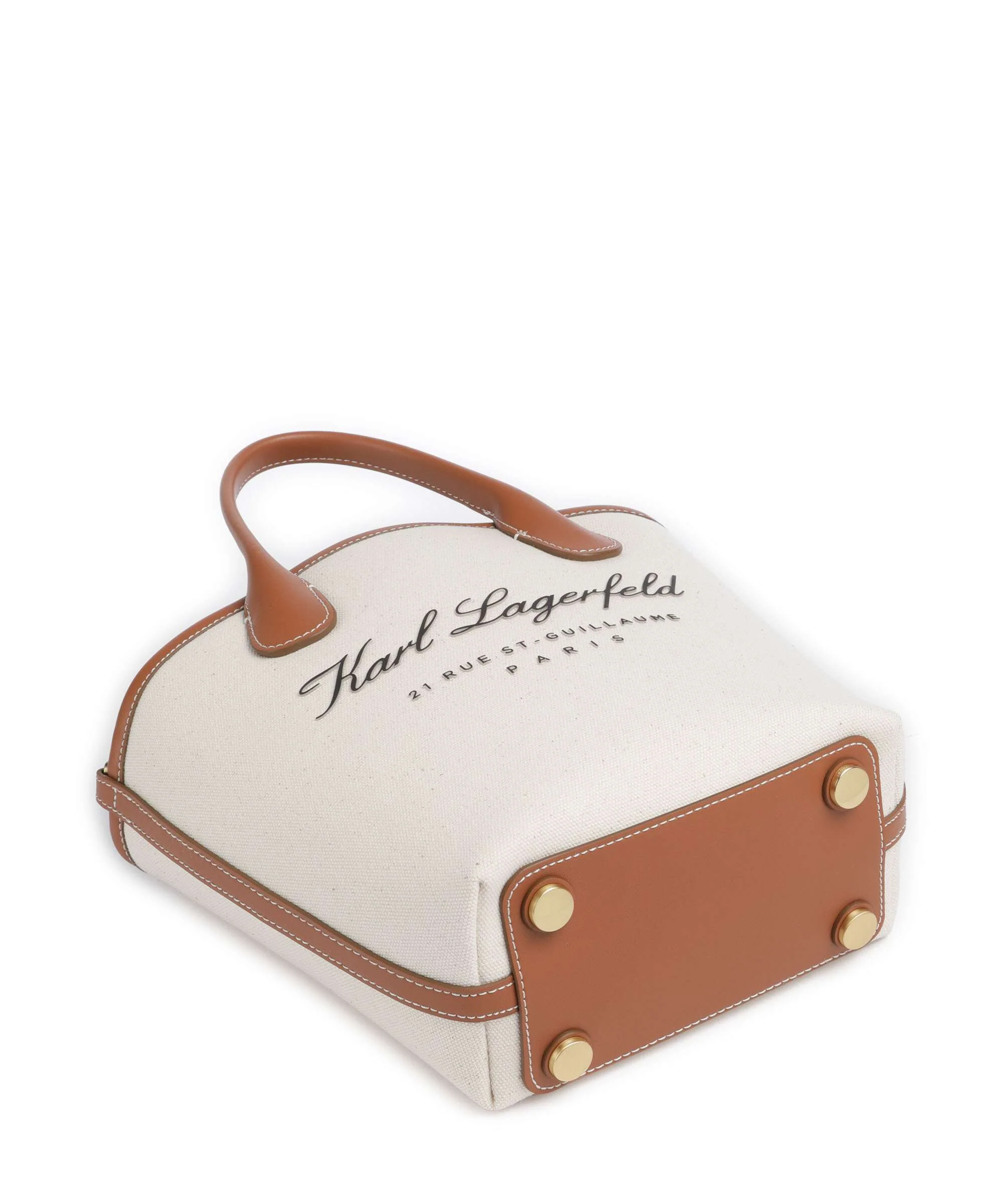 Karl Lagerfeld Hotel Karl Small Crossbody bag natural canvas/tan - Image 5