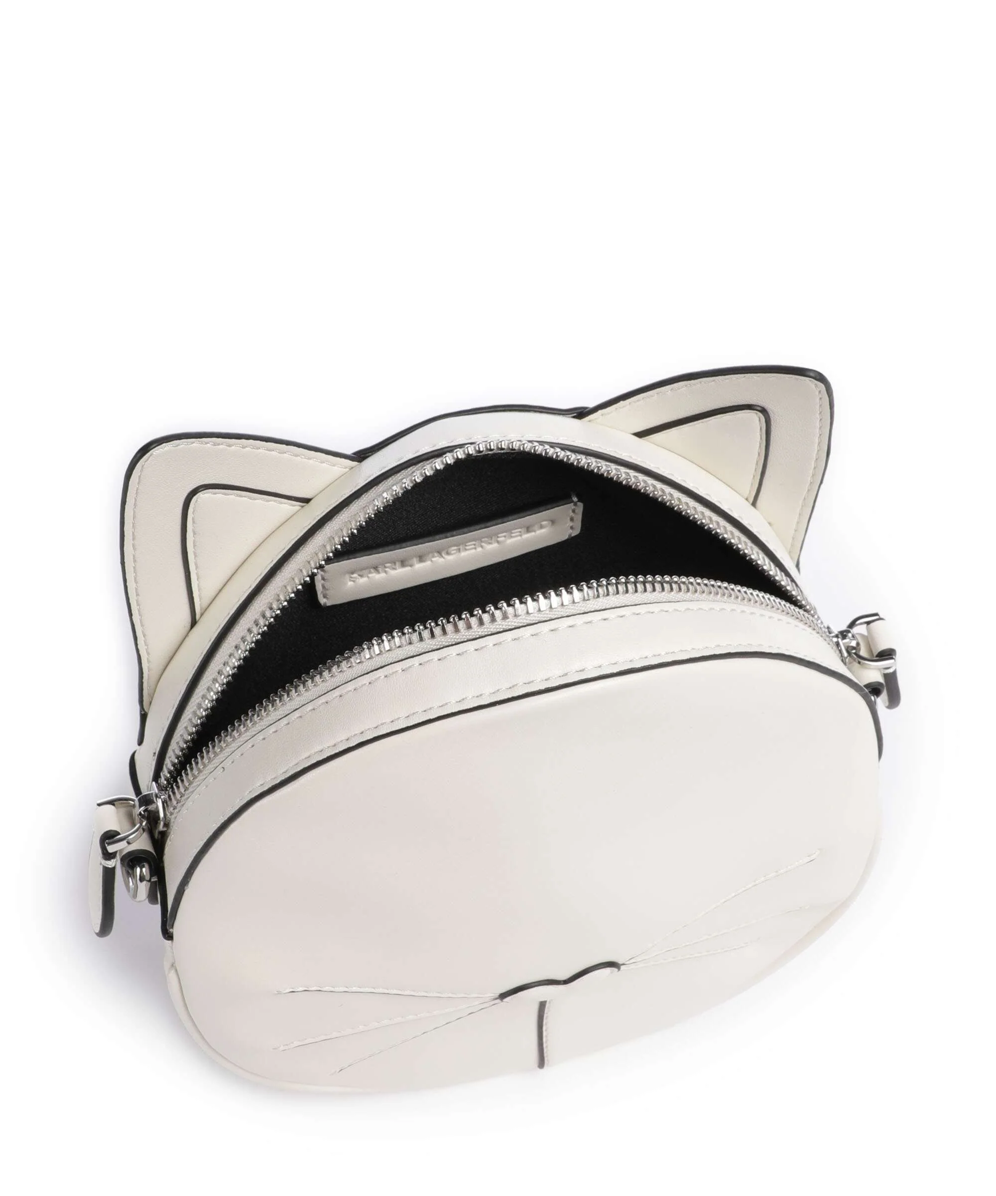 Karl Lagerfeld Ikon Chat Crossbody bag off white - Image 6