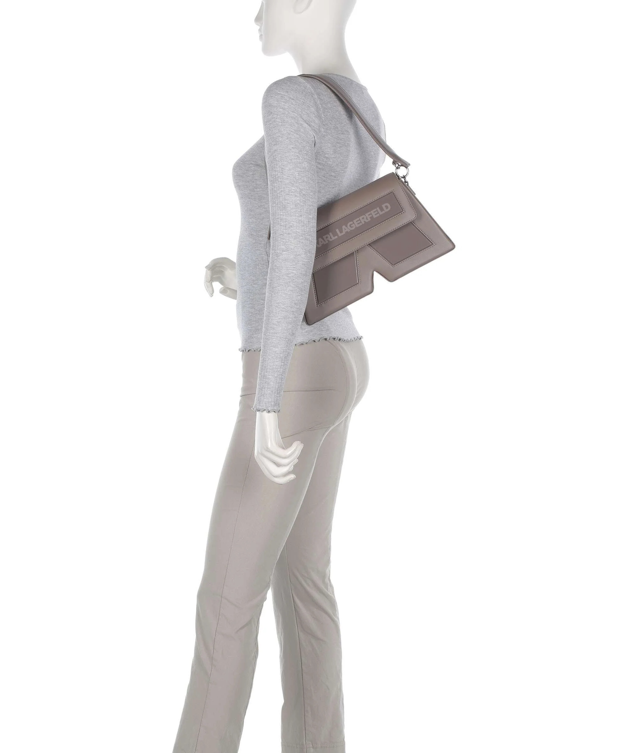 Karl Lagerfeld Ikon K Shoulder bag ash grey - Image 3
