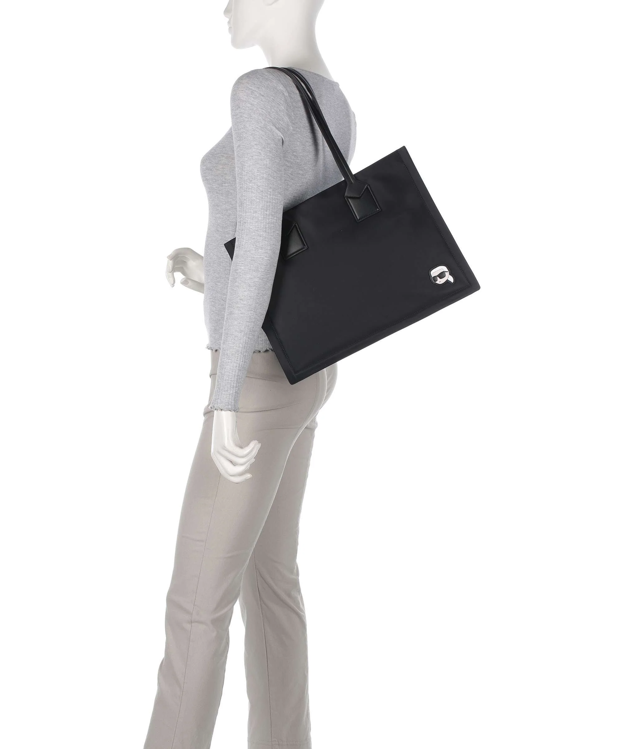 Karl Lagerfeld Ikon Medium Tote bag black - Image 3