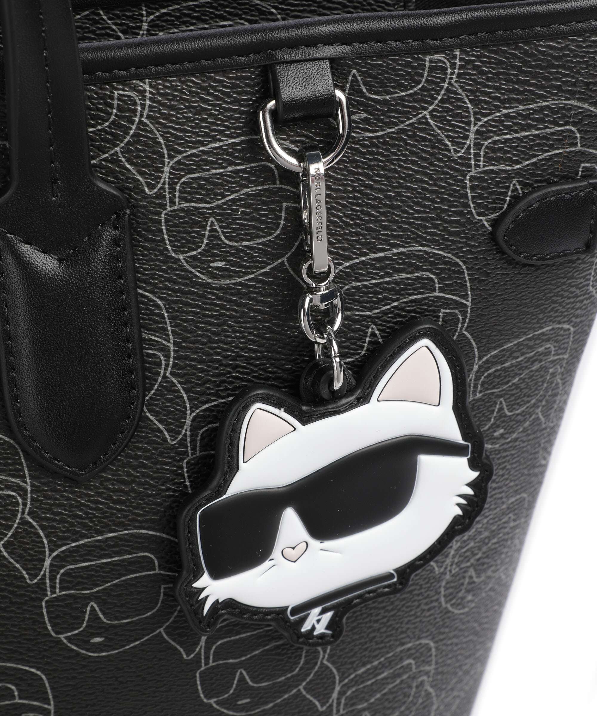 Karl Lagerfeld Ikon Mono Tote bag black - Image 4