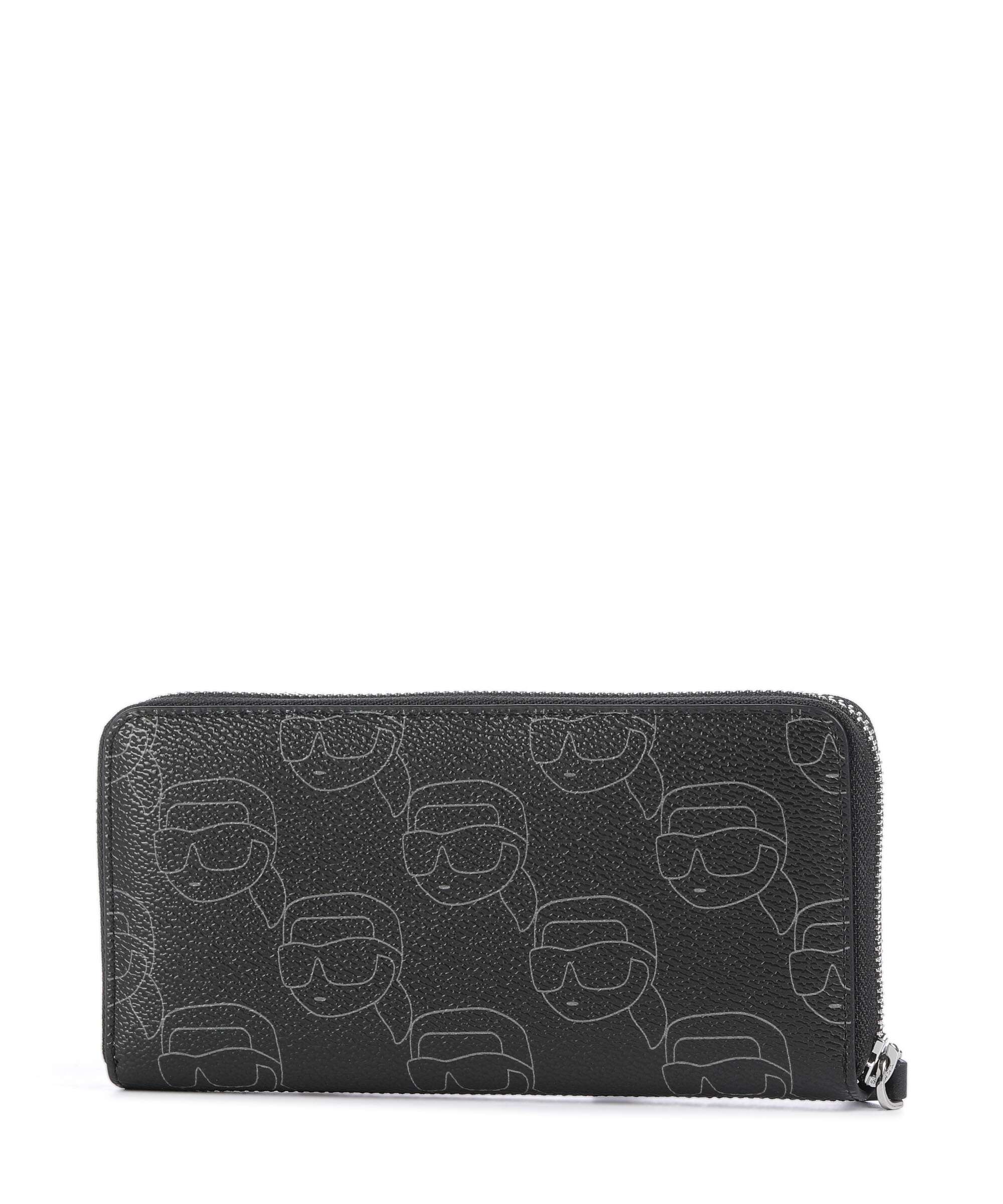 Karl Lagerfeld Ikon Mono Wallet black - Image 3