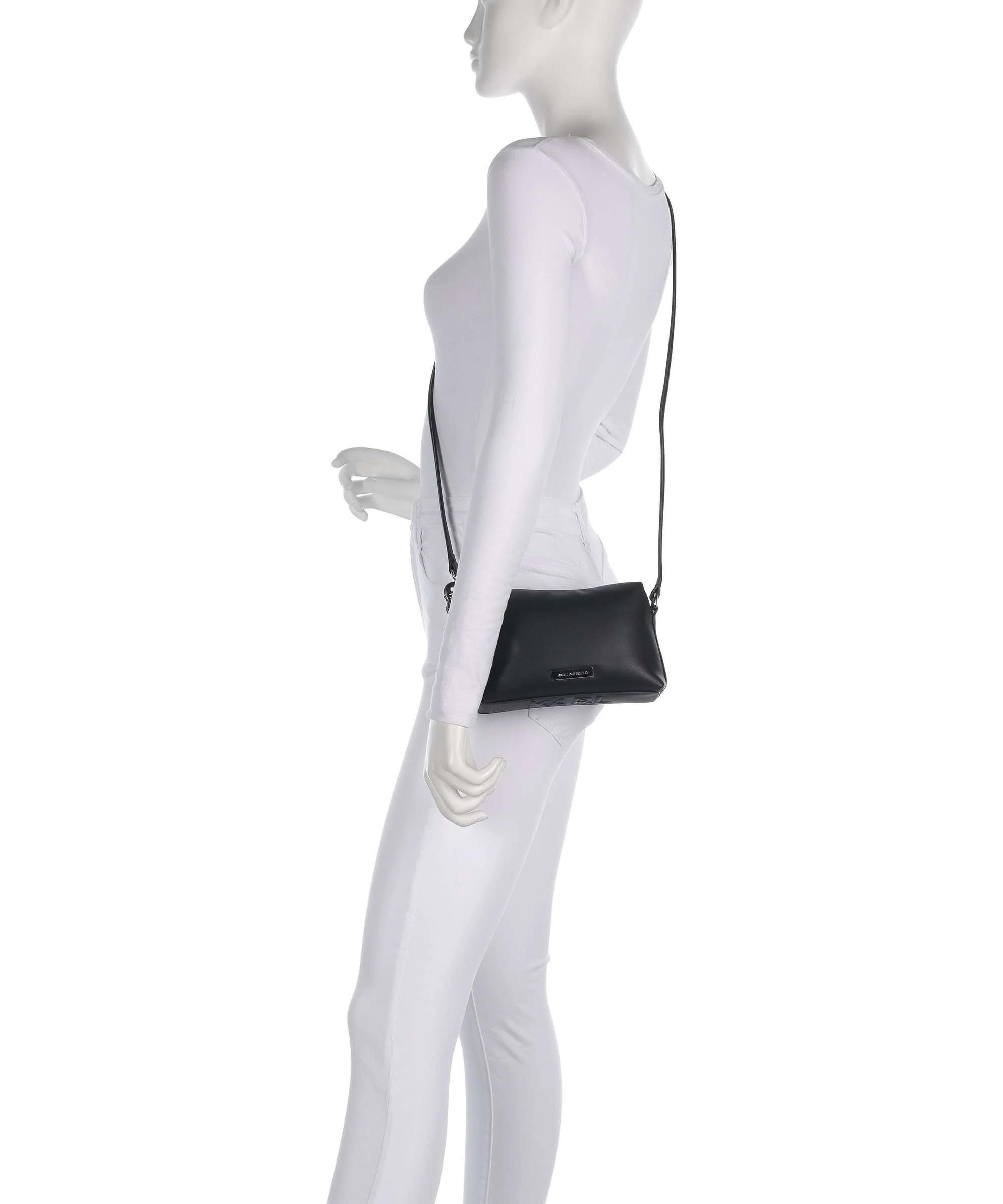 Karl Lagerfeld Ikon Smooth Crossbody bag black - Image 3