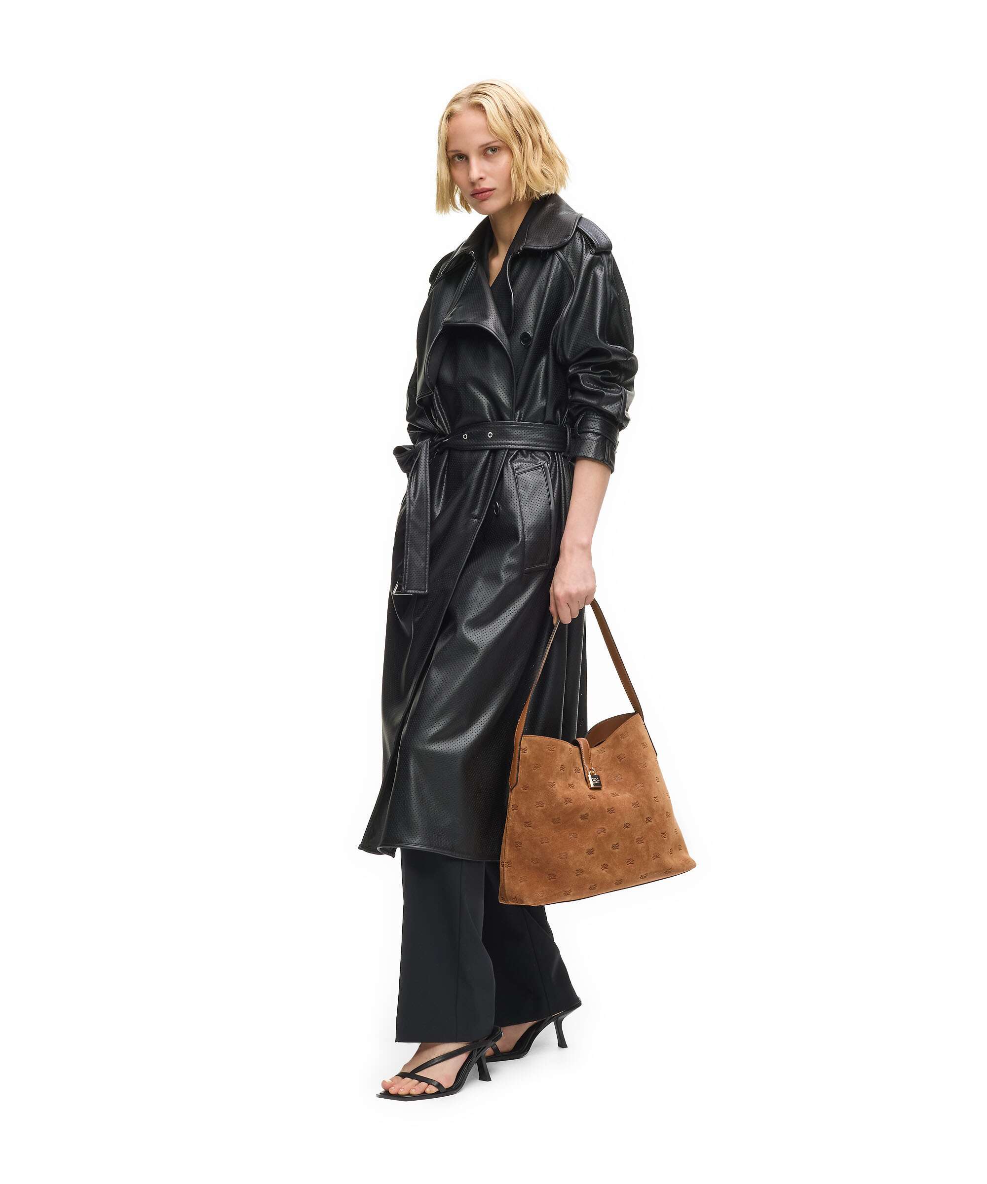 Karl Lagerfeld K/Autograph Hobo bag dark tan - Image 3