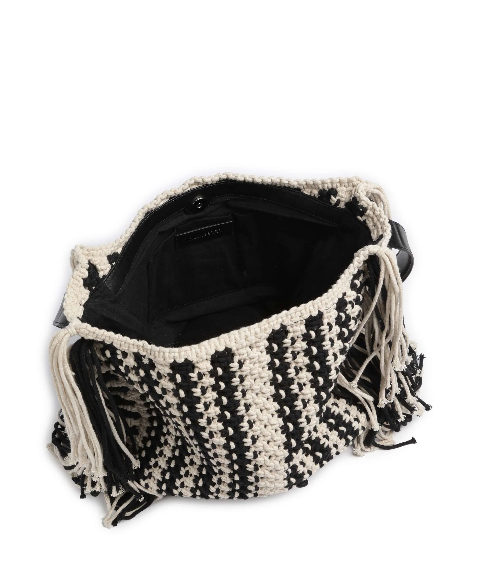 Karl Lagerfeld K/Autograph Hobo bag black/white - Image 5