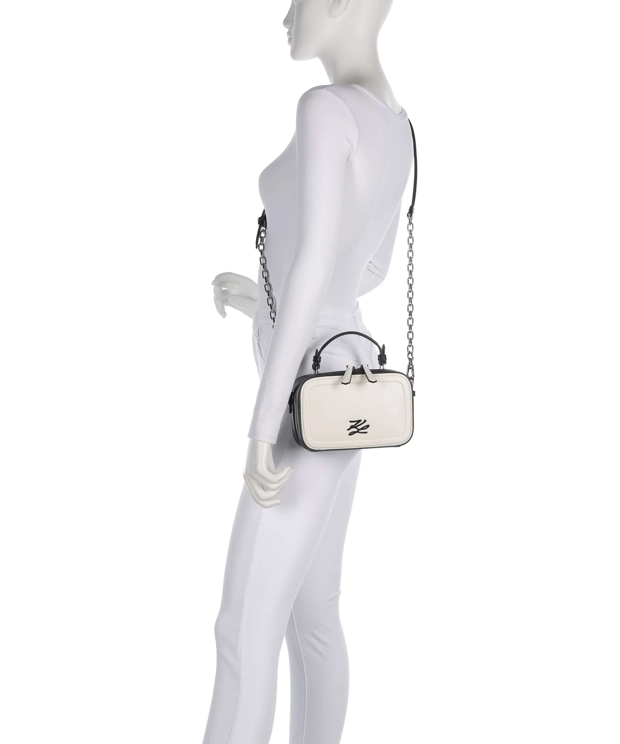 Karl Lagerfeld K/Autograph Small Crossbody bag black/white - Image 3