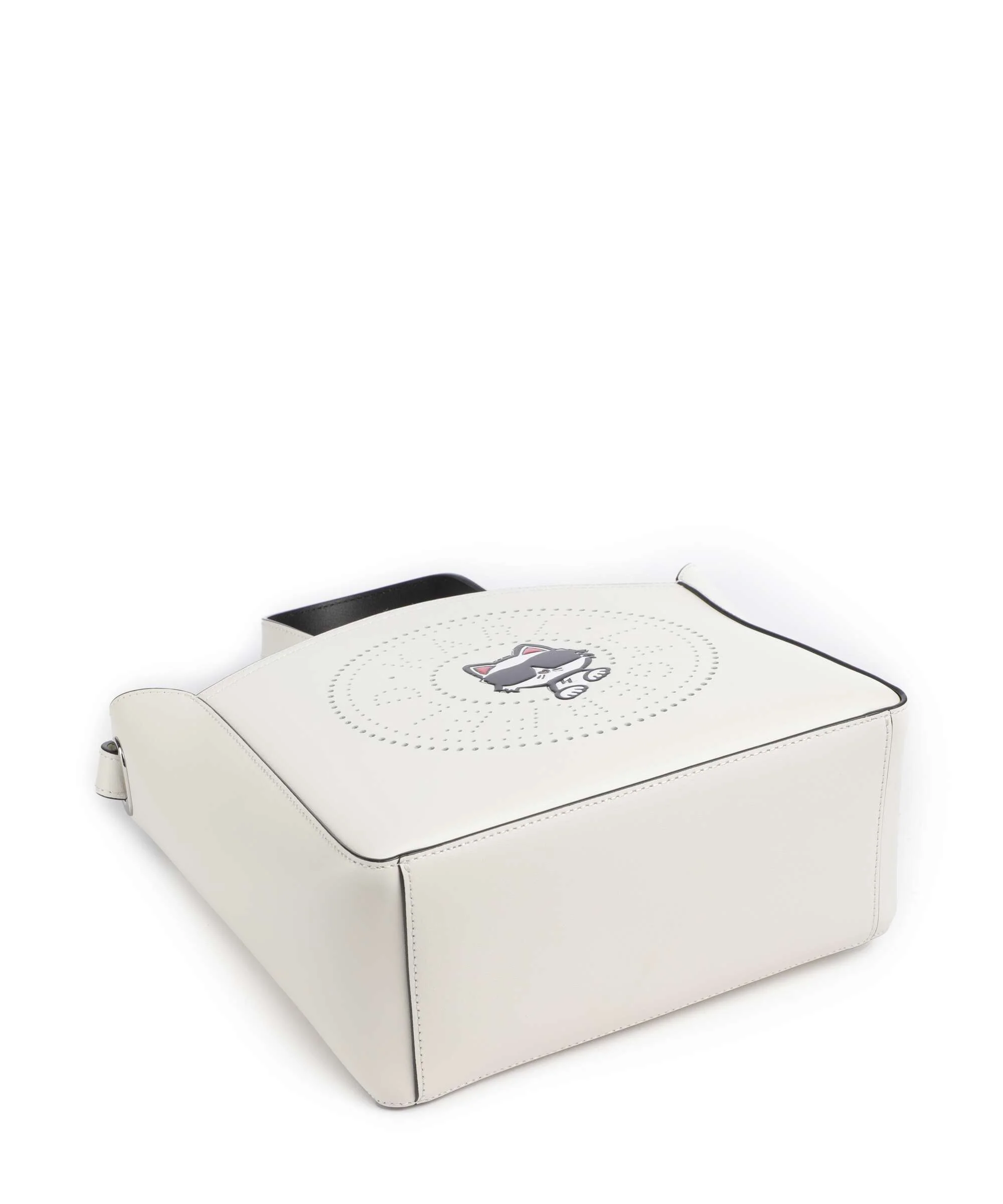 Karl Lagerfeld K/Circle Choupette Small Handbag off white - Image 5