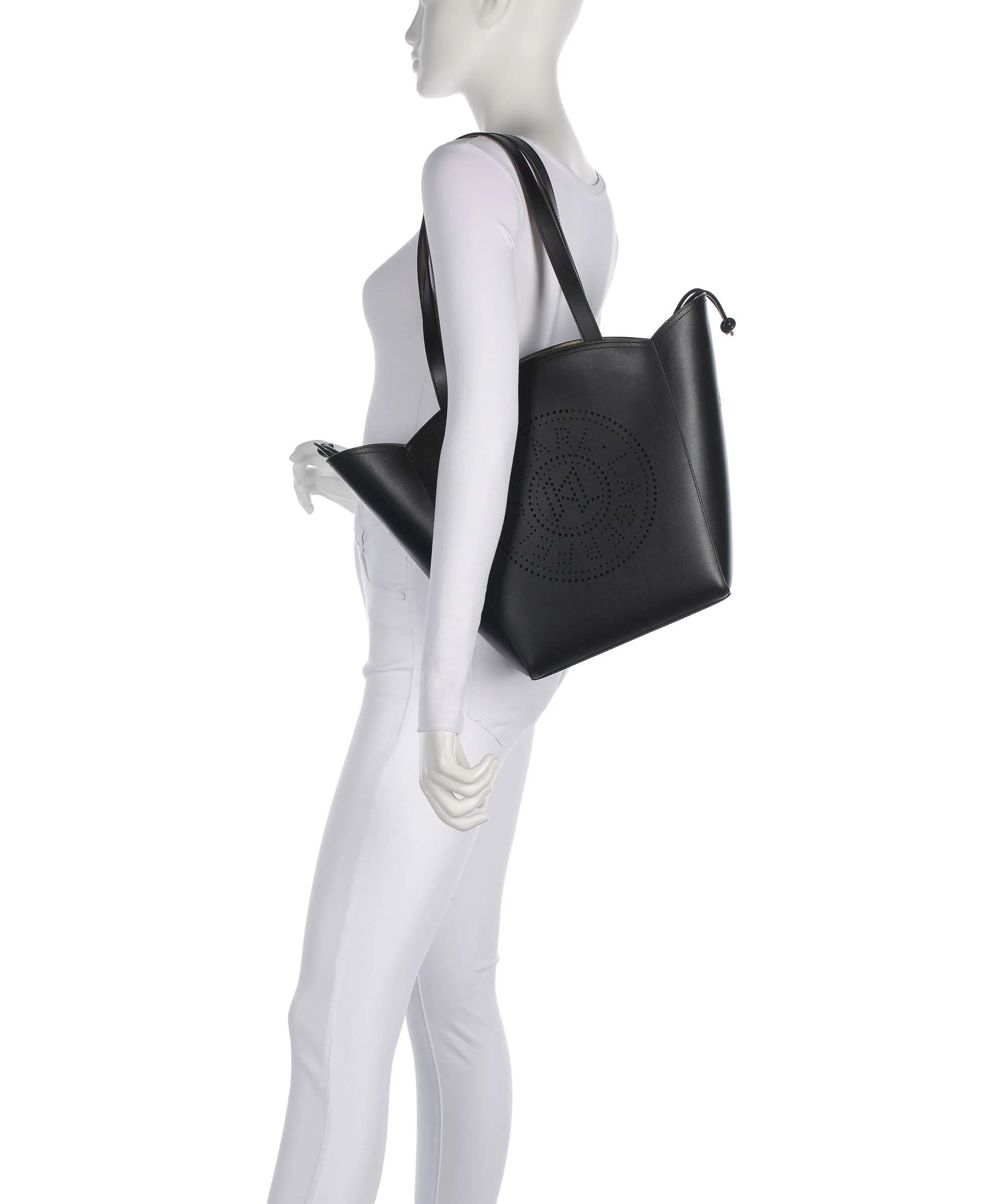 Karl Lagerfeld K/Circle Medium Tote bag black/nickel - Image 3