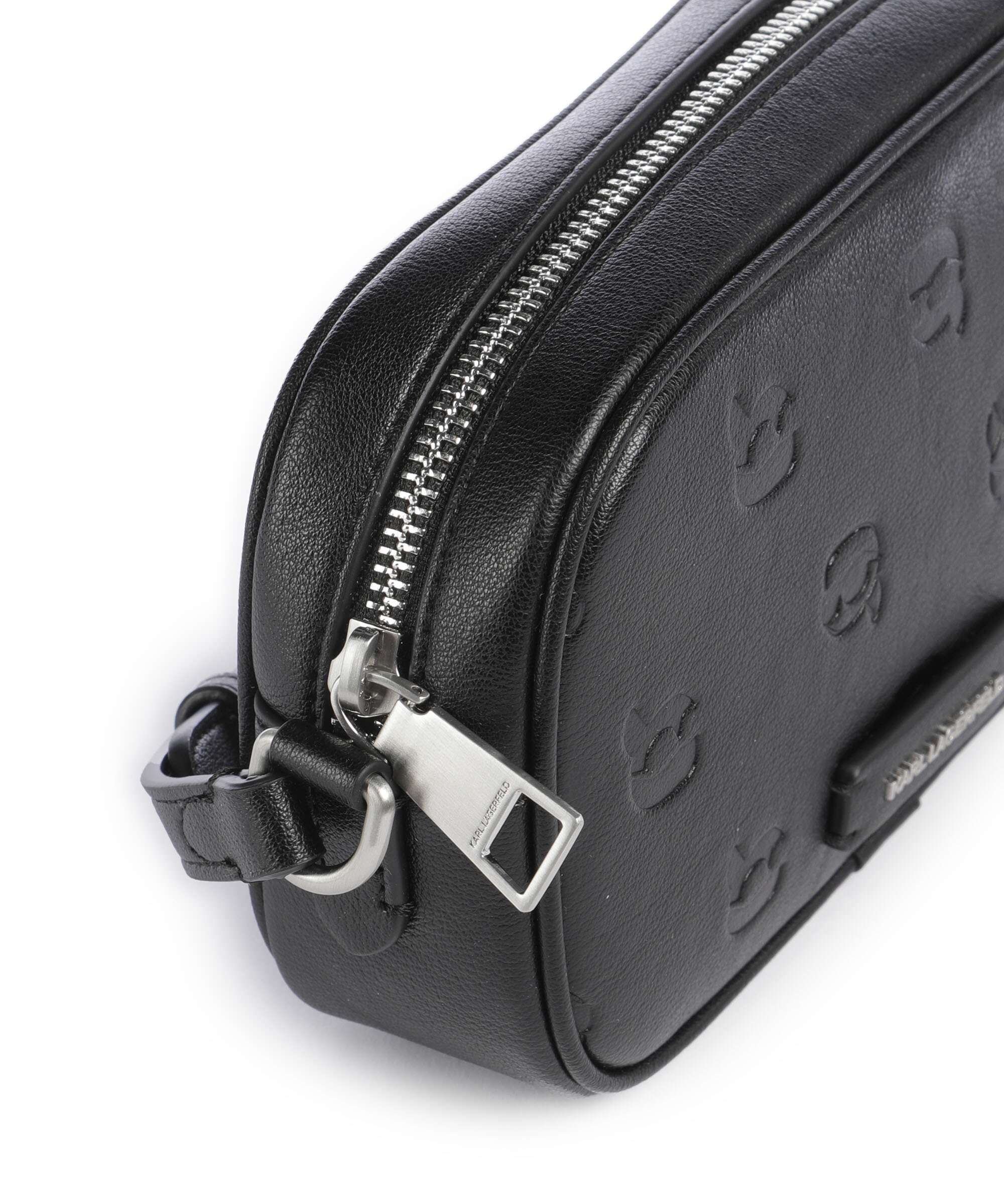 Karl Lagerfeld K/Ikon Monogram Crossbody bag tonal black - Image 4