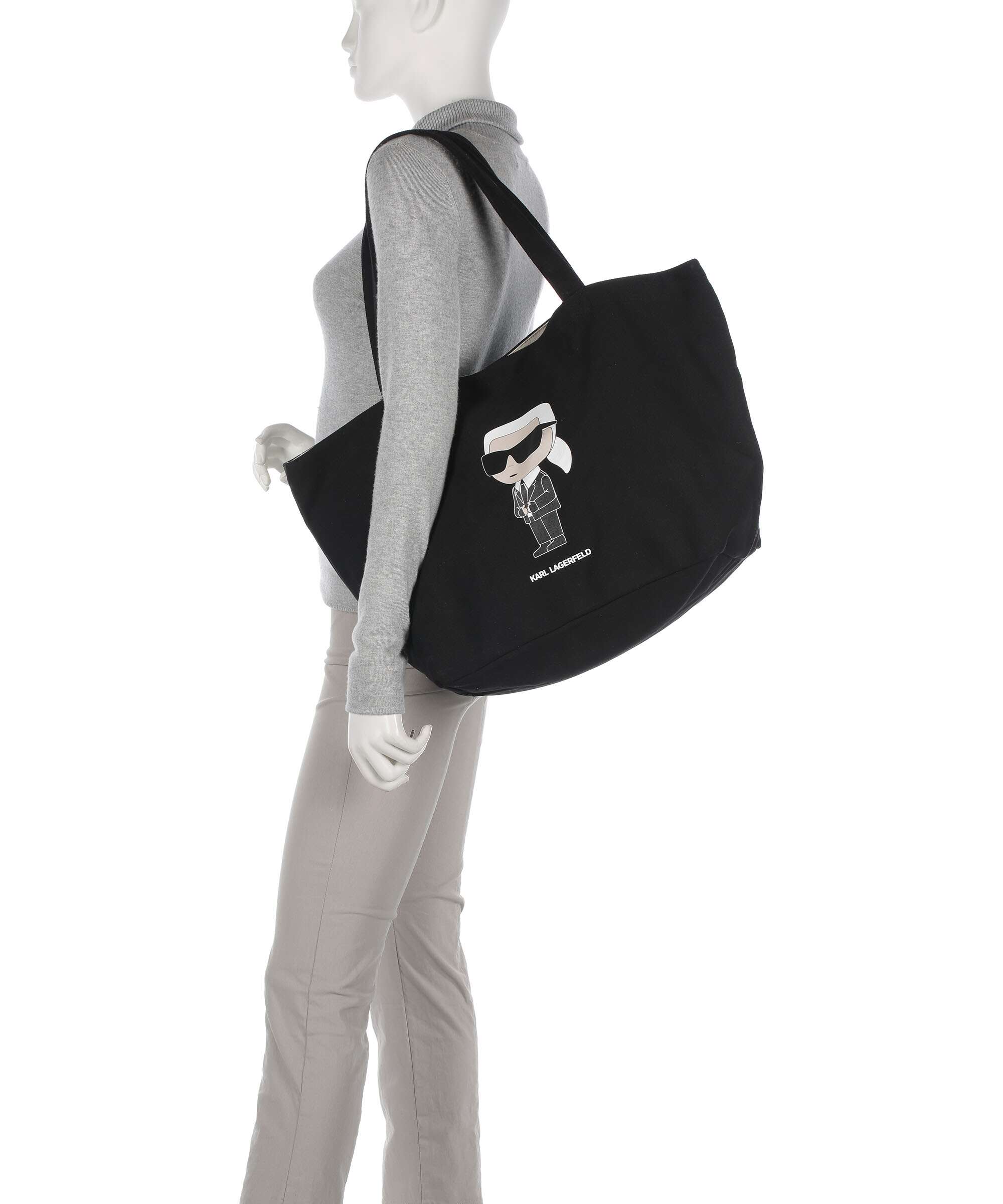 Karl Lagerfeld K/Ikonik 2.0 Tote bag black - Image 3