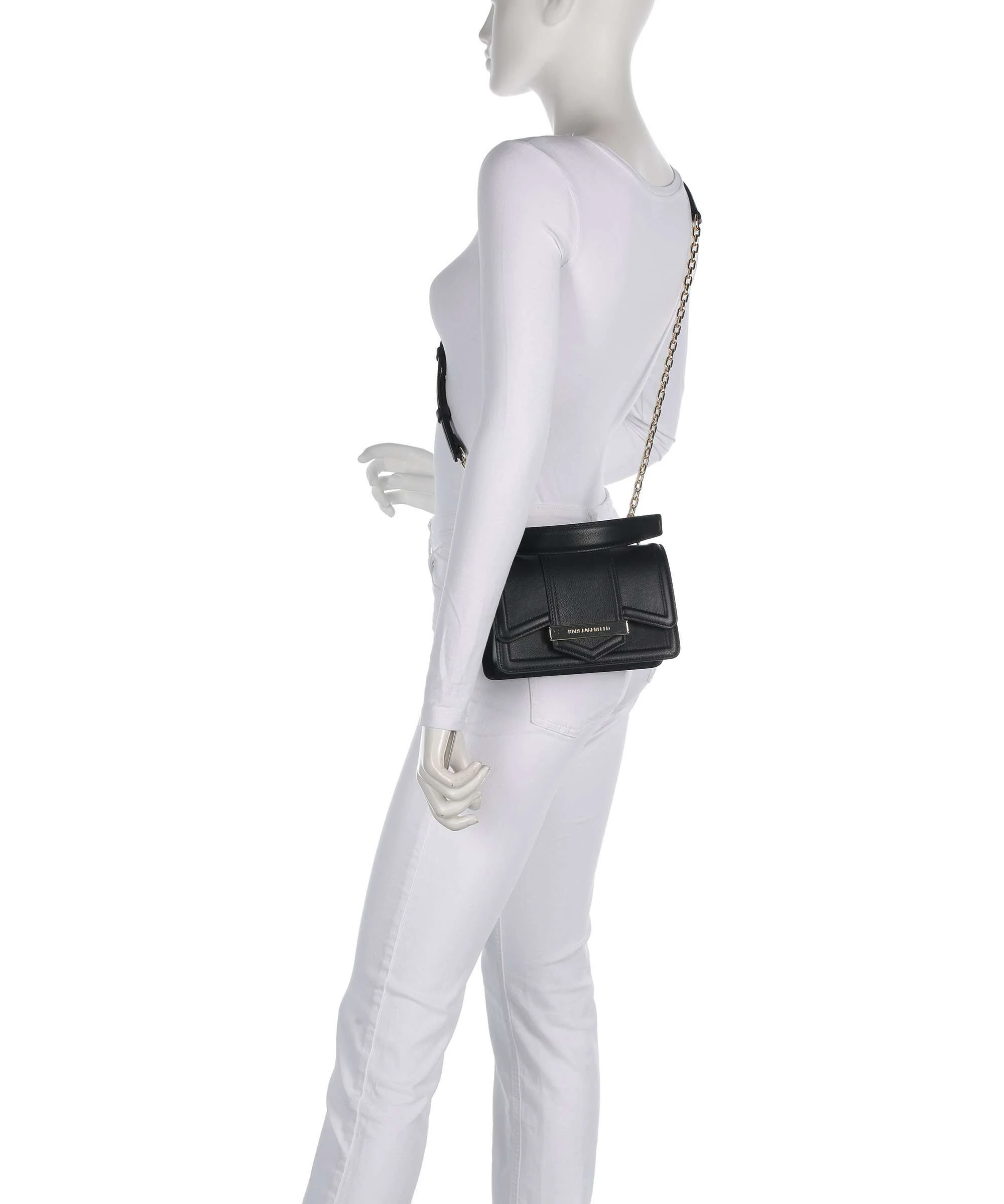 Karl Lagerfeld K/Nova Small Crossbody bag black/gold - Image 3