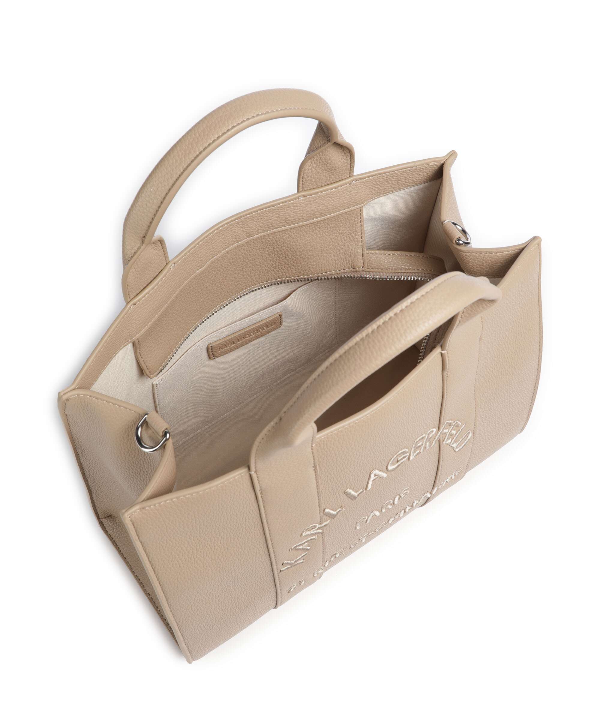 Karl Lagerfeld K/Rue St Guillaume Medium Handbag nougat - Image 5