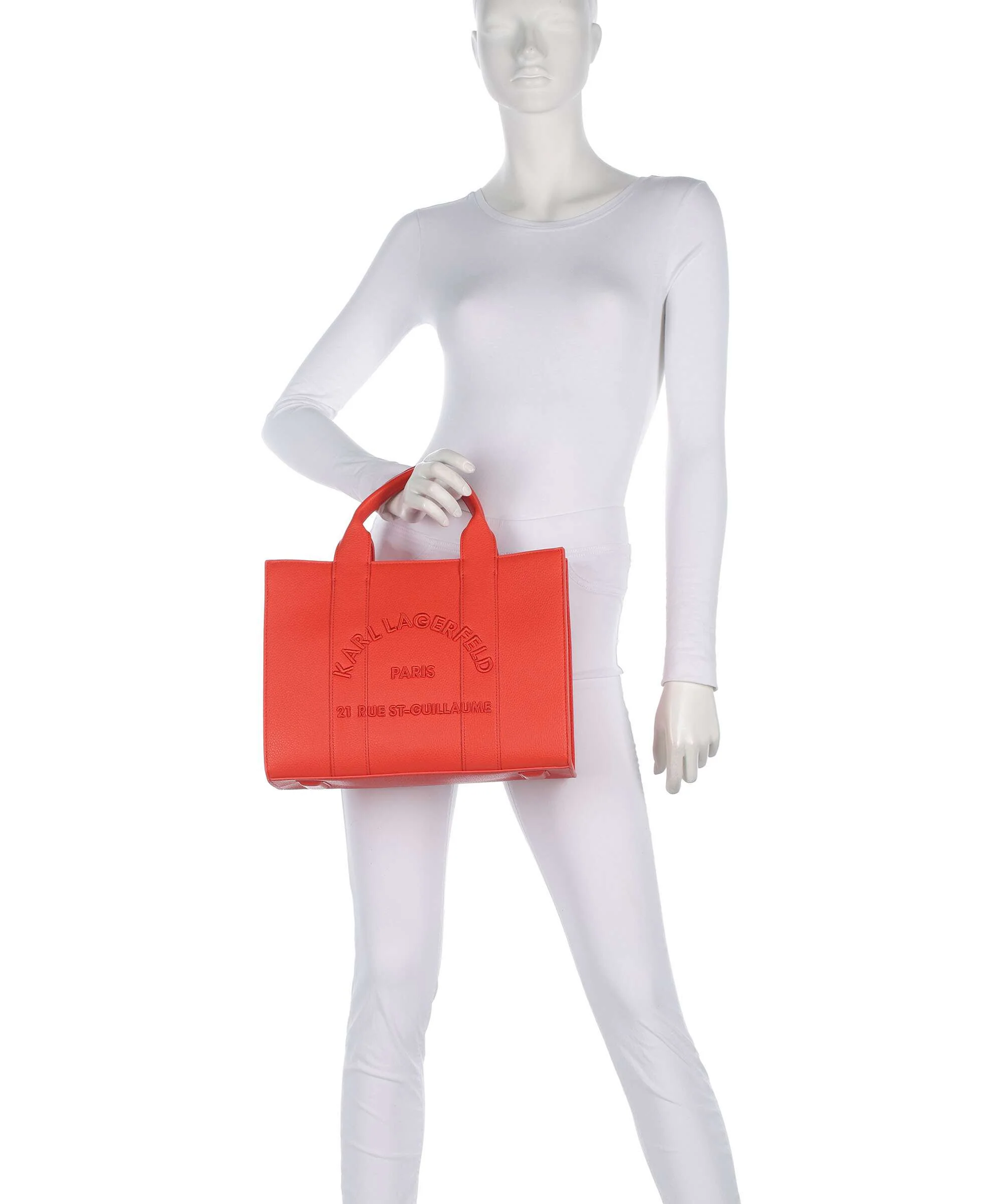 Karl Lagerfeld K/Rue St Guillaume Medium Handbag grapefruit - Image 3