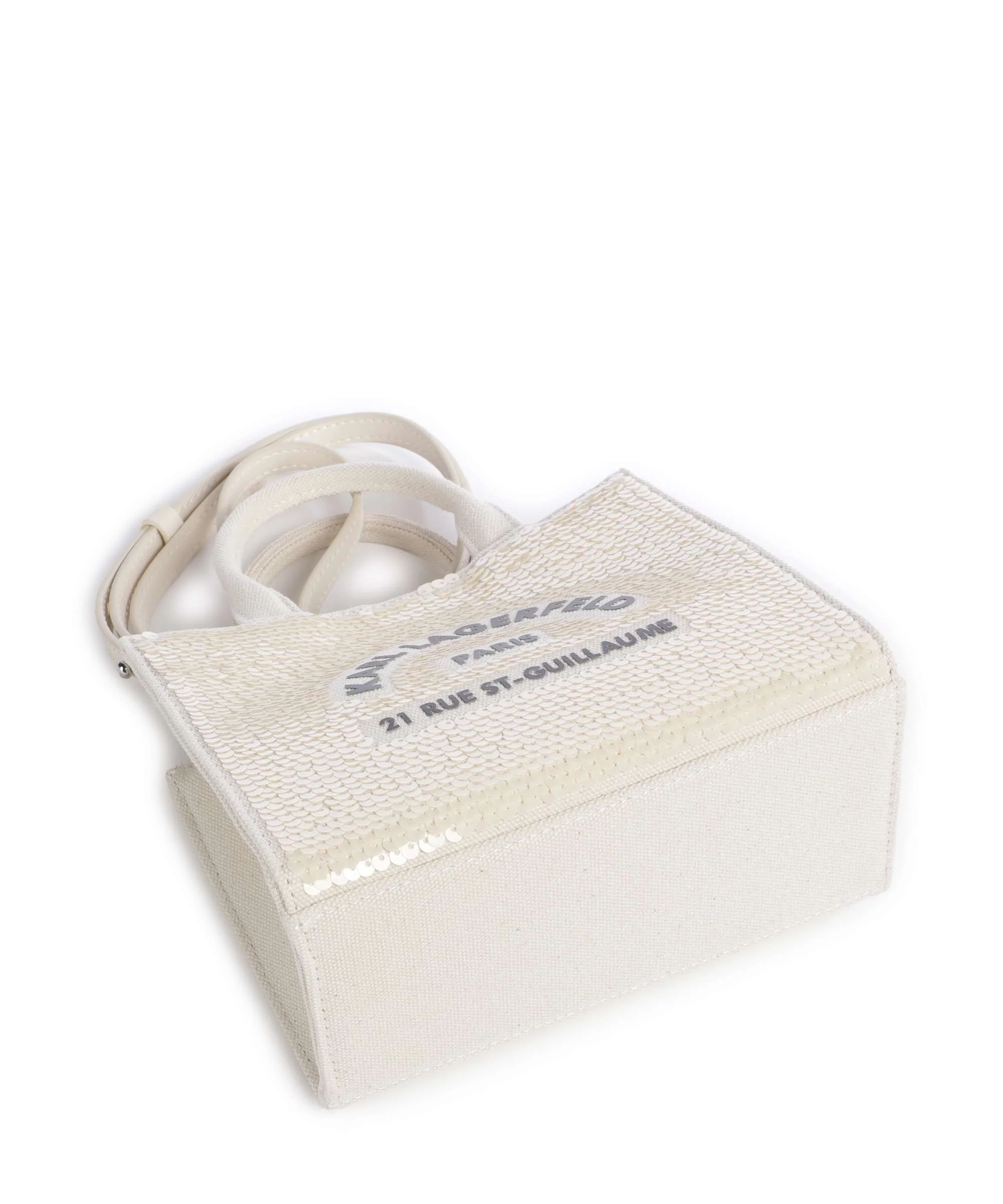 Karl Lagerfeld K/Rue St Guillaume Mini Crossbody bag natural - Image 4