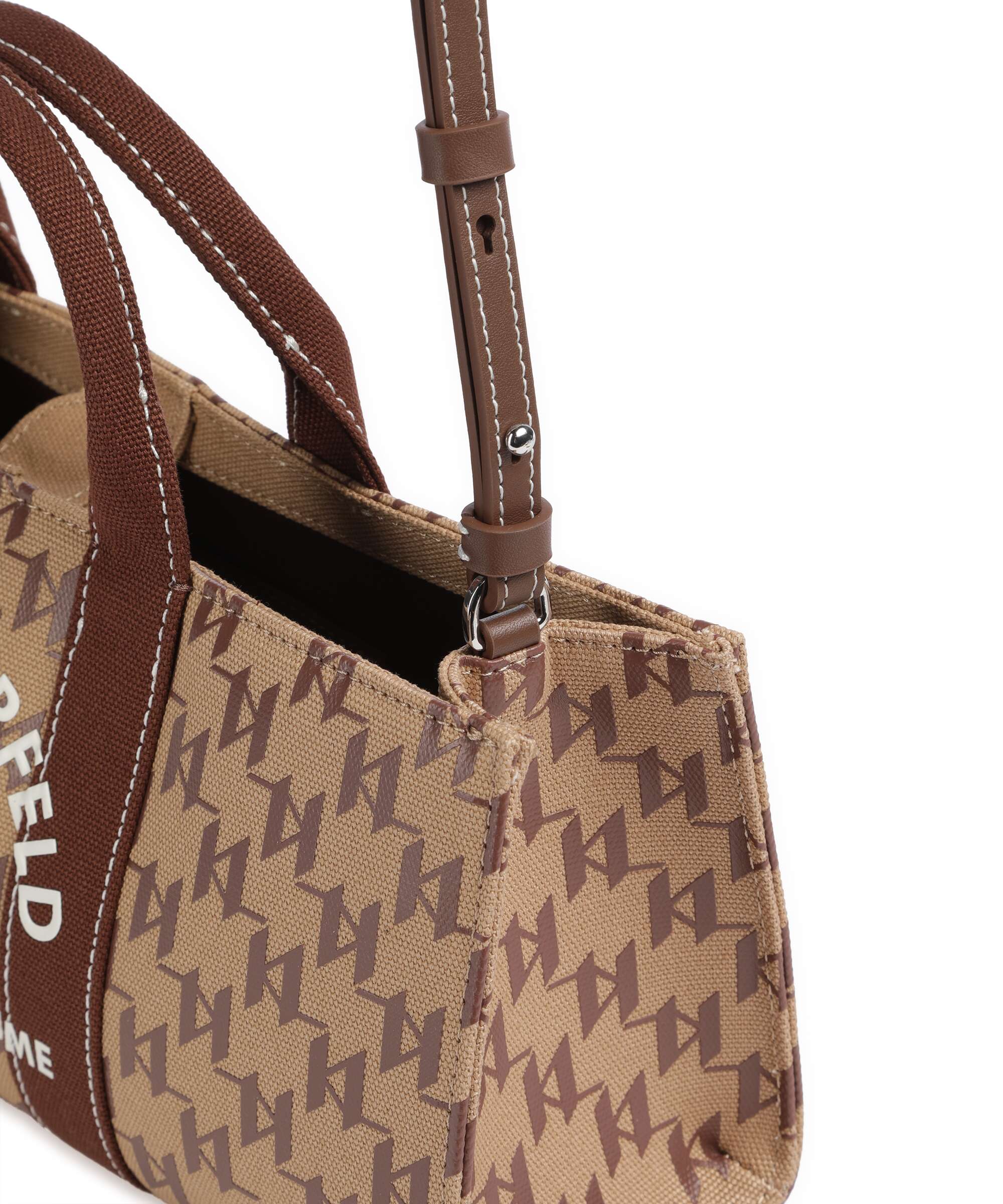 Karl Lagerfeld K/Rue St Guillaume Monogram Handbag monogram nougat brown - Image 5