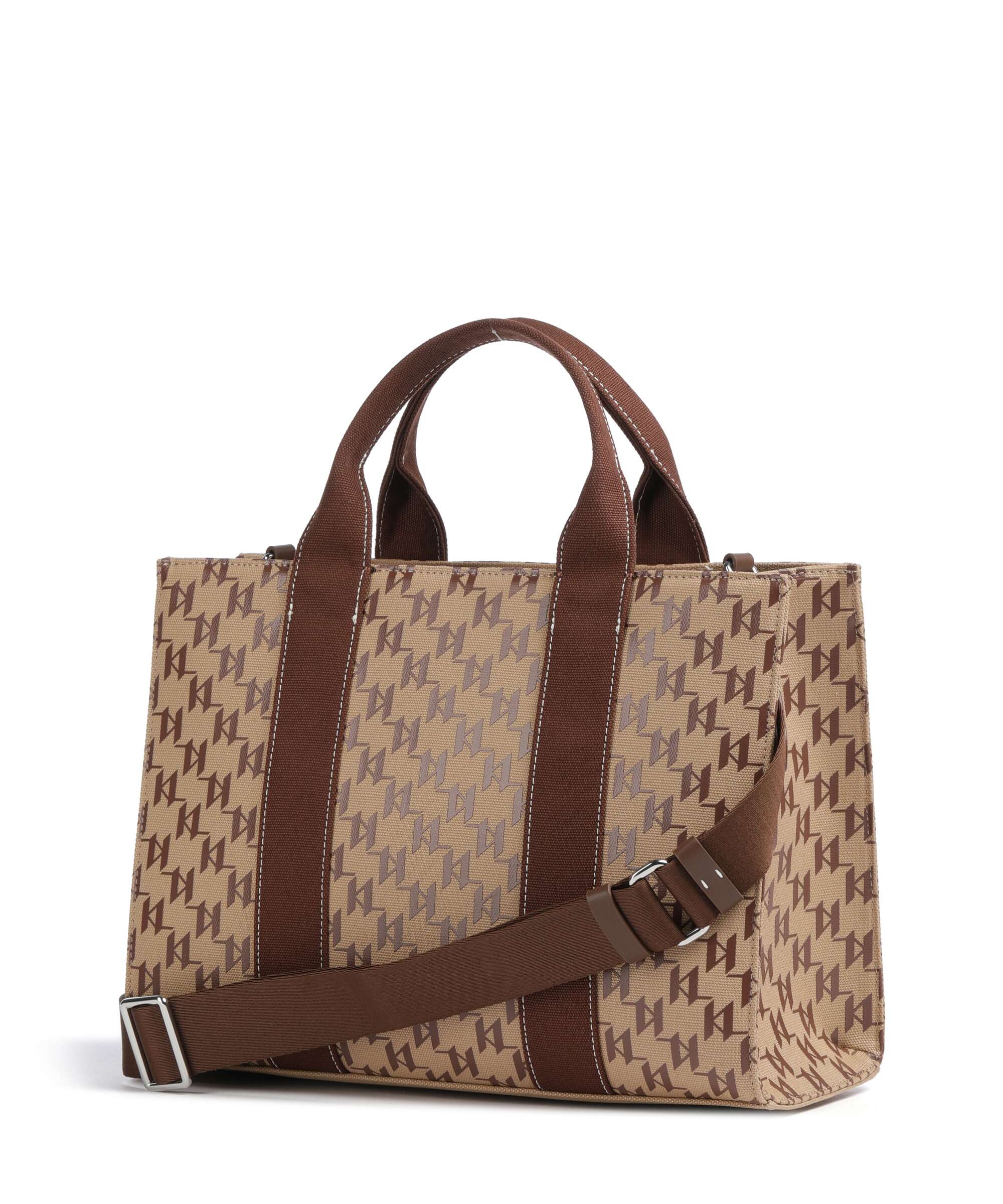 Karl Lagerfeld K/Rue St Guillaume Monogram Medium Handbag monogram nougat brown - Image 2