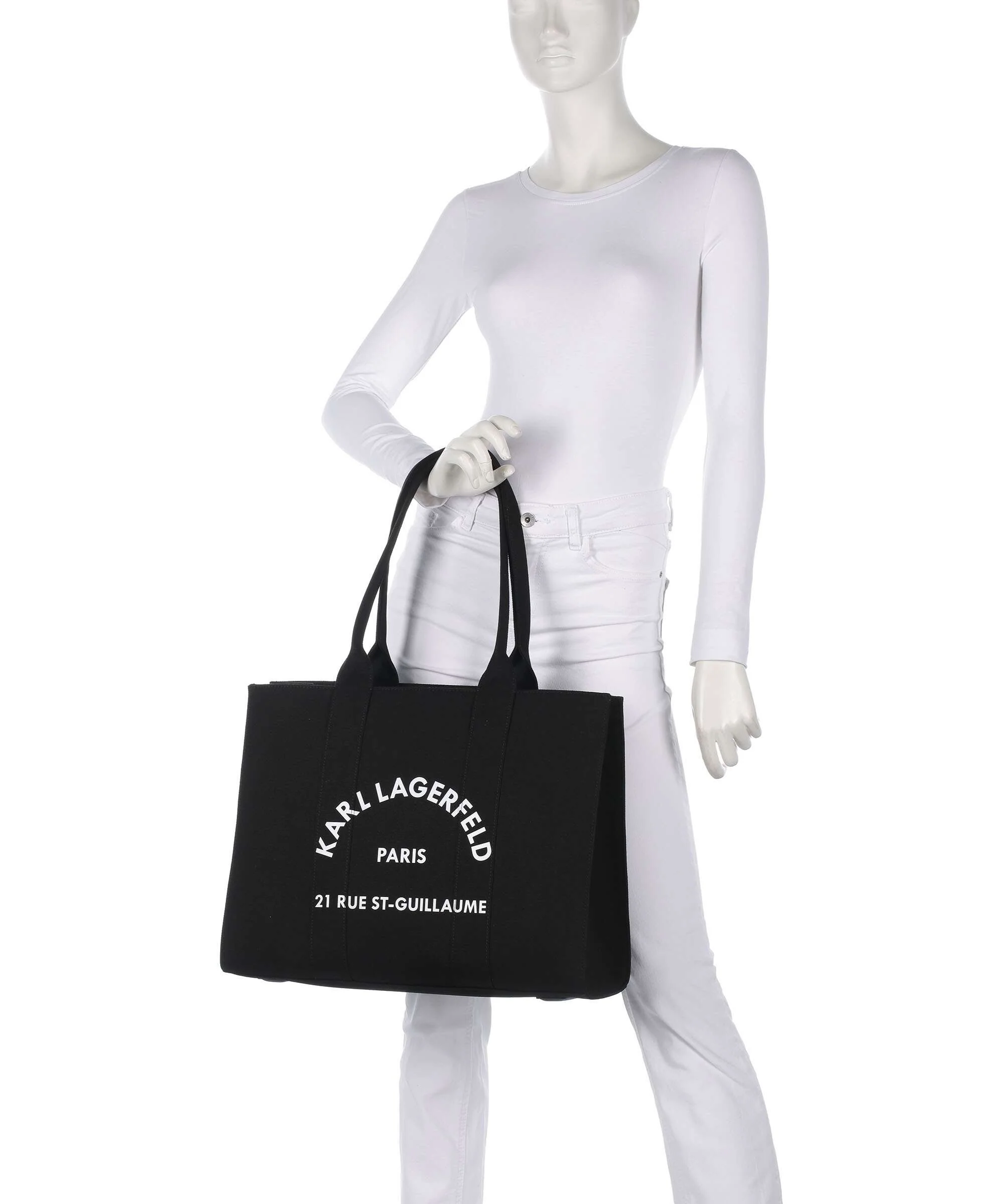 Karl Lagerfeld K/Rue St Guillaume Tote bag black - Image 3