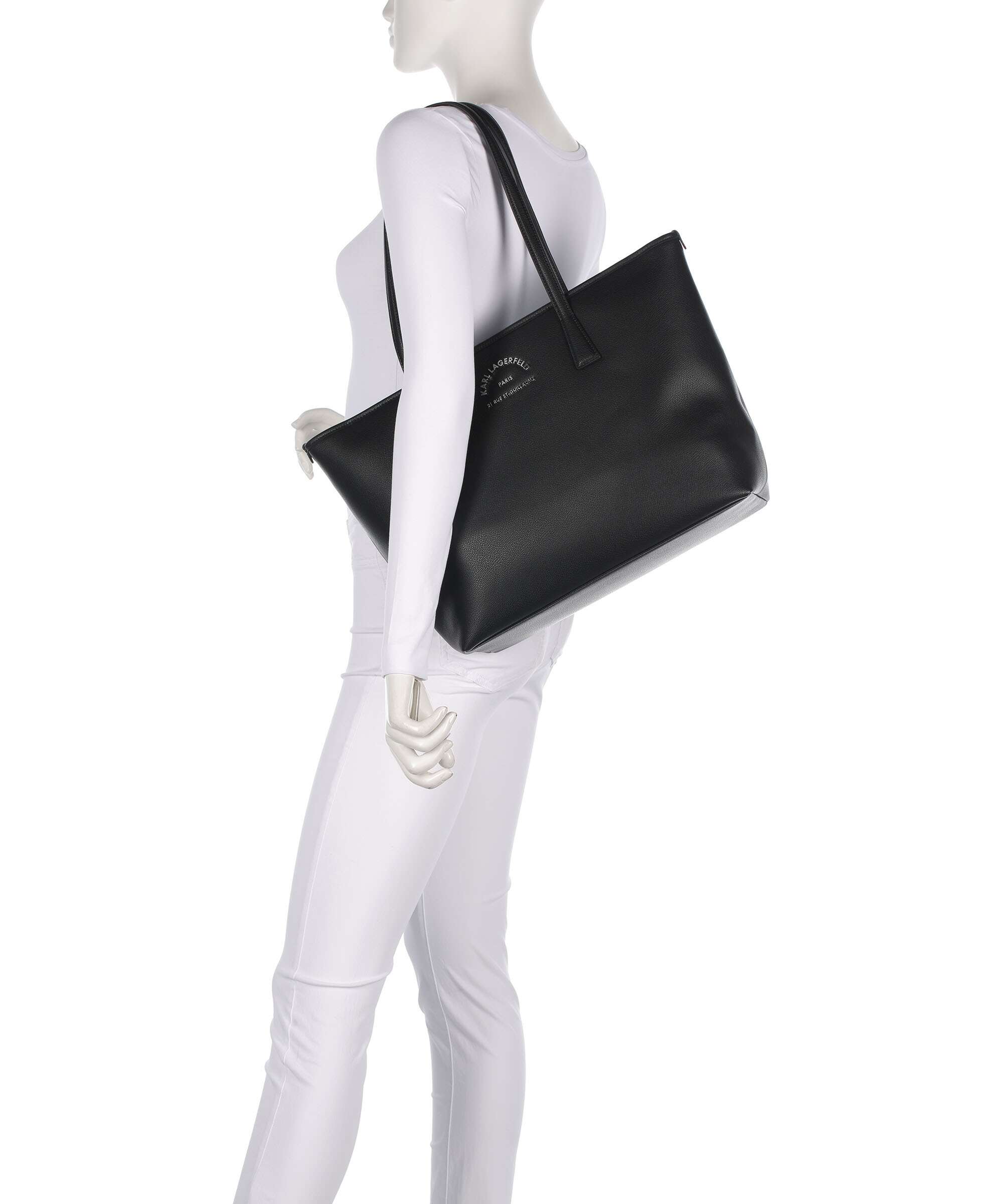 Karl Lagerfeld K/Rue St Guillaume Tote bag black - Image 3