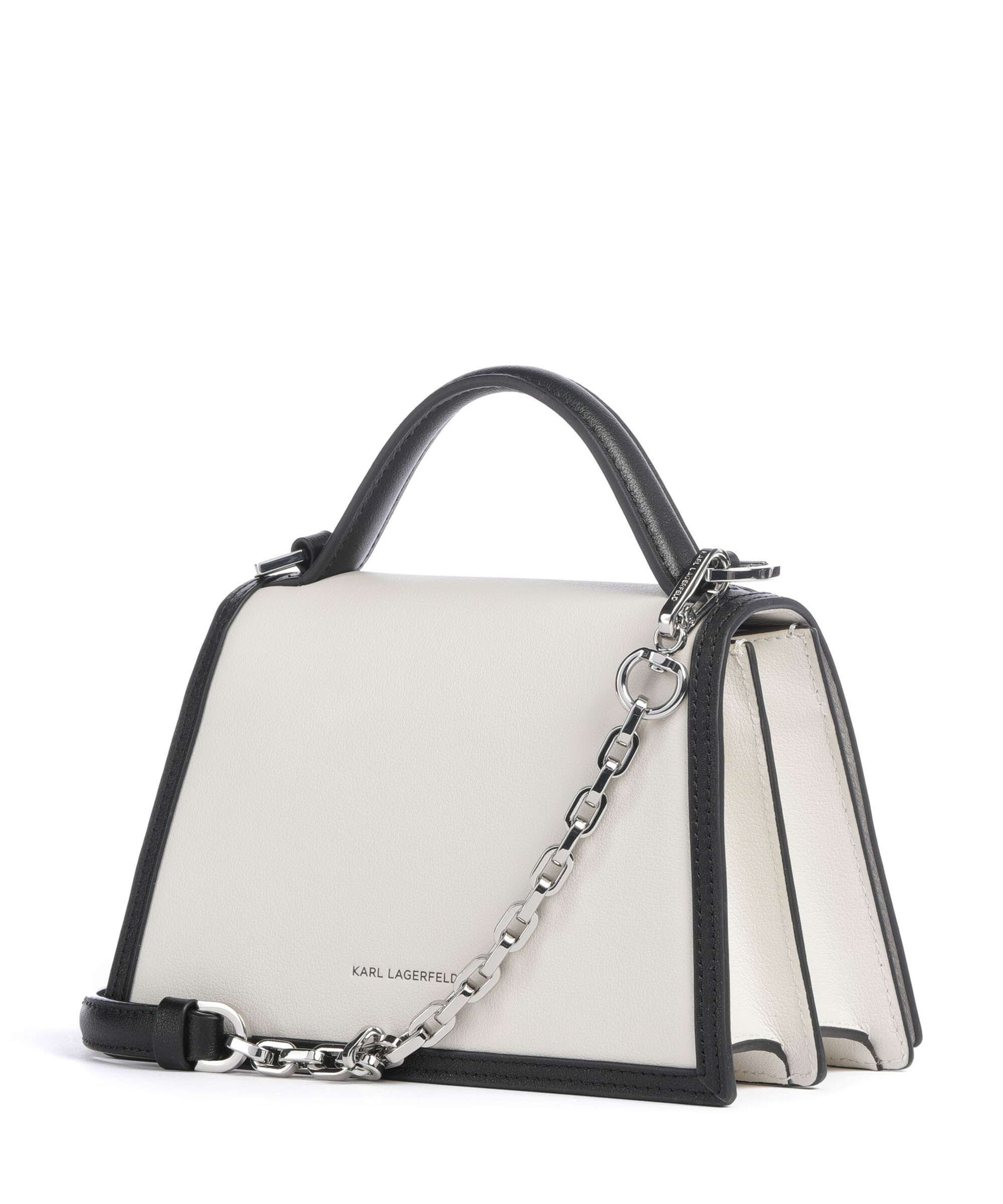 Karl Lagerfeld K/Signature 2.0 Crossbody bag white/black - Image 2