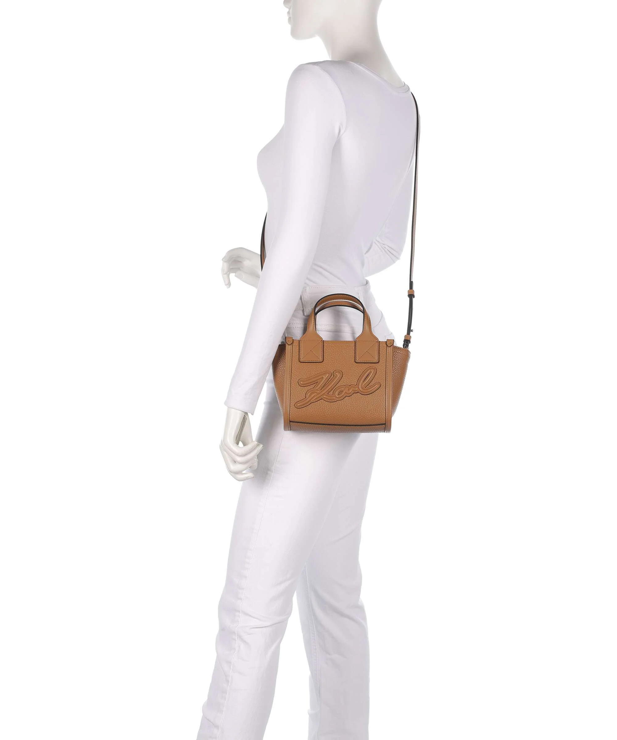 Karl Lagerfeld K/Skuare Small Handbag caramel - Image 3