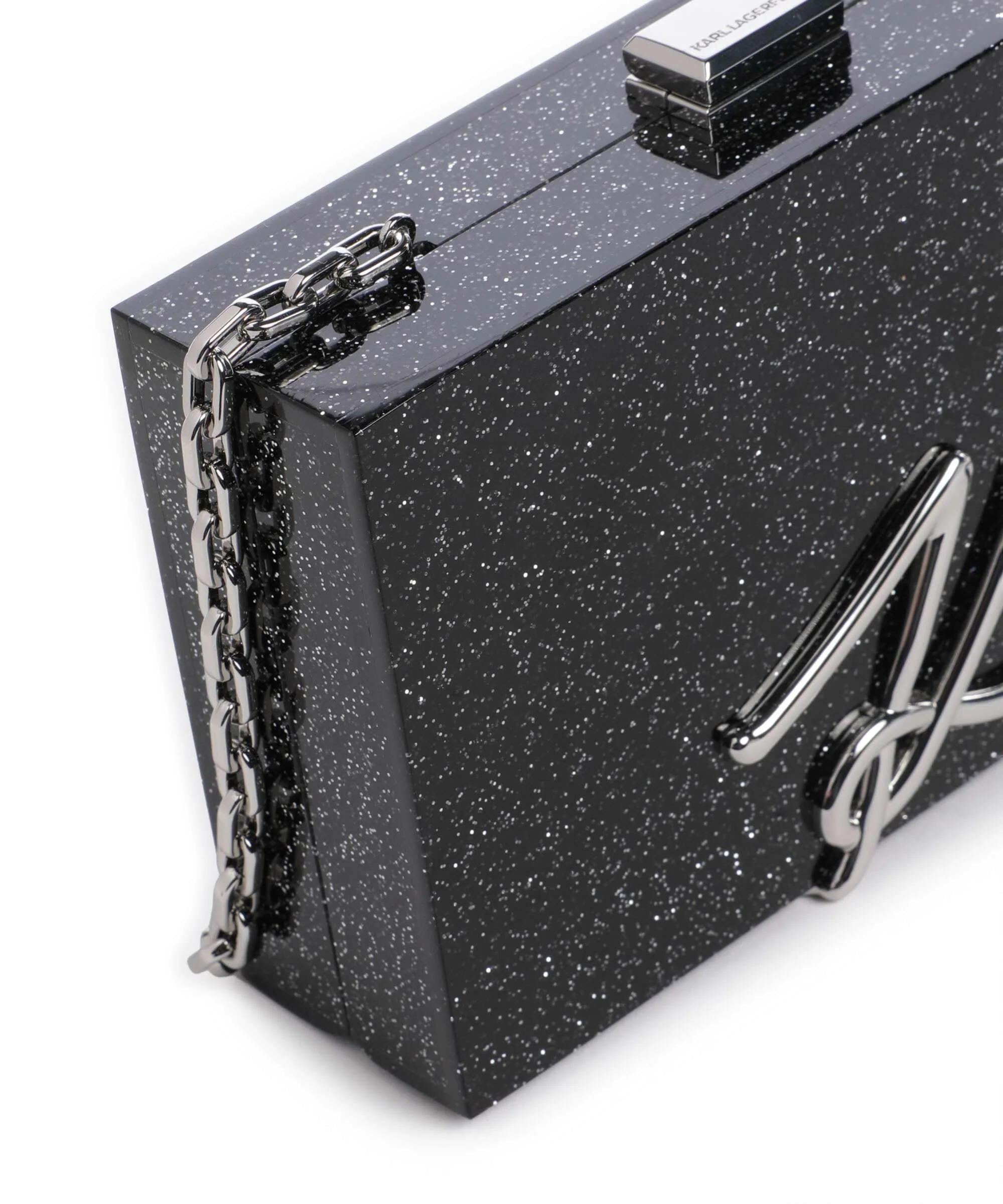 Karl Lagerfeld K/Soiree Crossbody bag black embellishment - Image 4