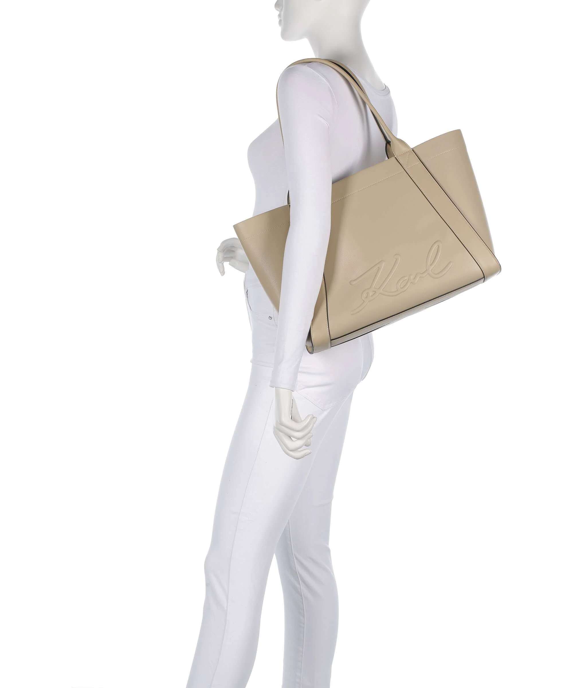 Karl Lagerfeld K/Ville Medium Tote bag safari - Image 3