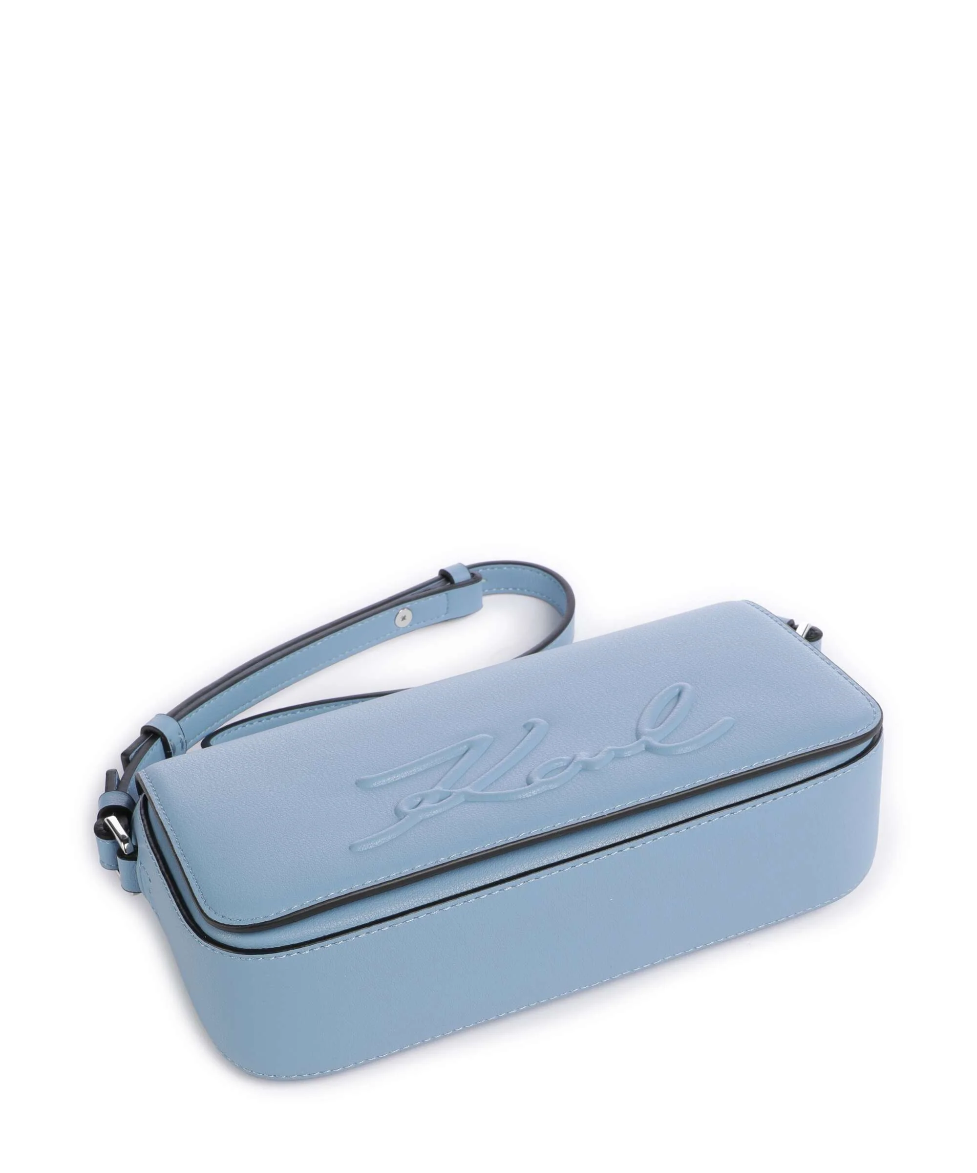 Karl Lagerfeld K/Ville Small Shoulder bag blue bloom - Image 4