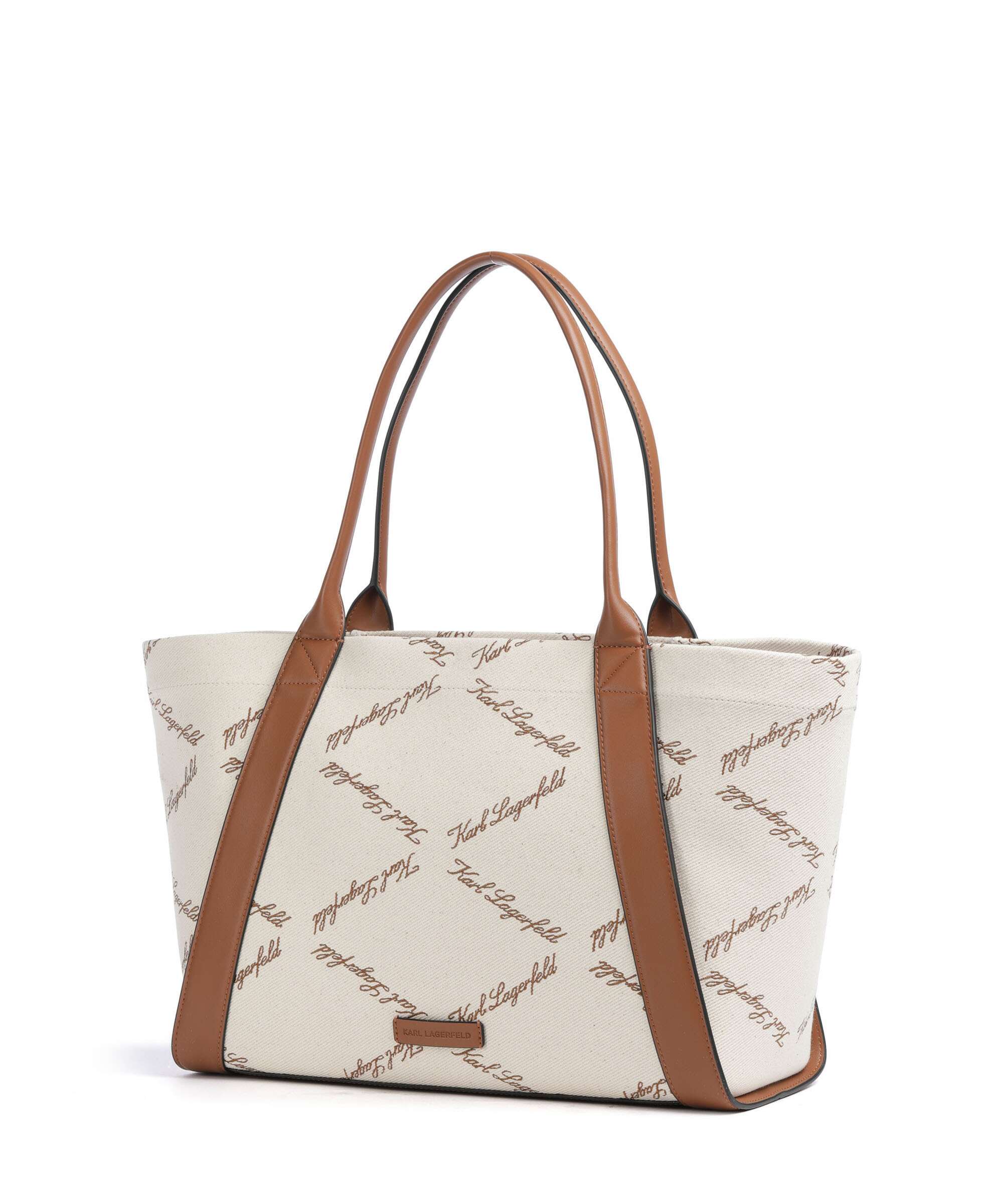 Karl Lagerfeld K/Ville Small Tote bag natural canvas/tan - Image 2