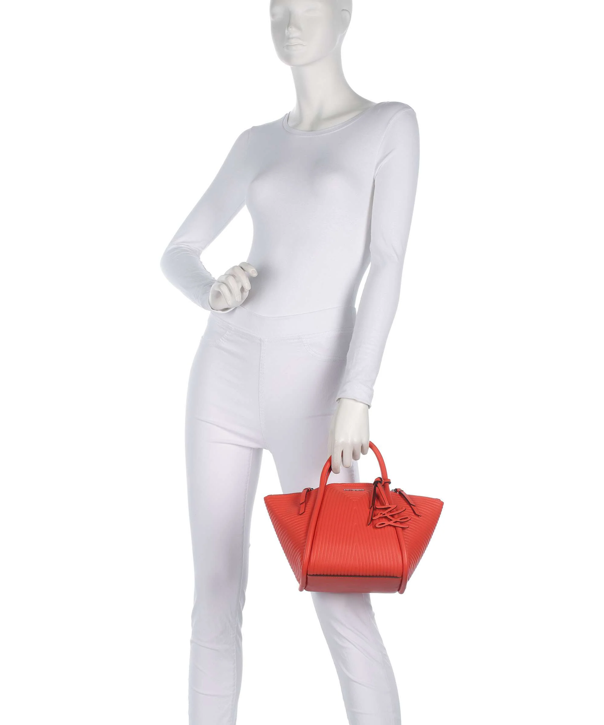 Karl Lagerfeld K/Wellen Small Handbag grapefruit - Image 3