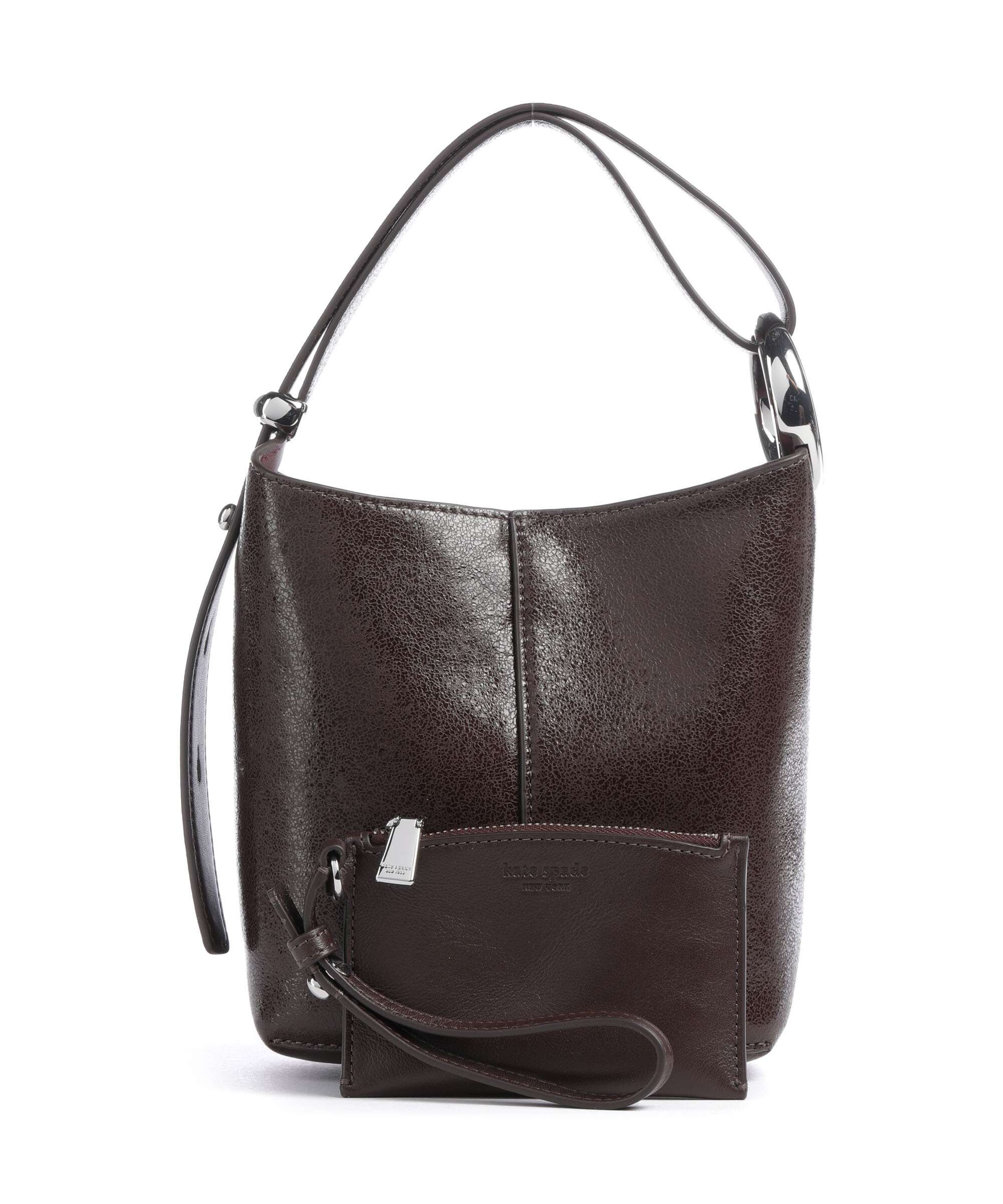Kate Spade New York Halo Mini Hobo bag hot fudge - Image 4