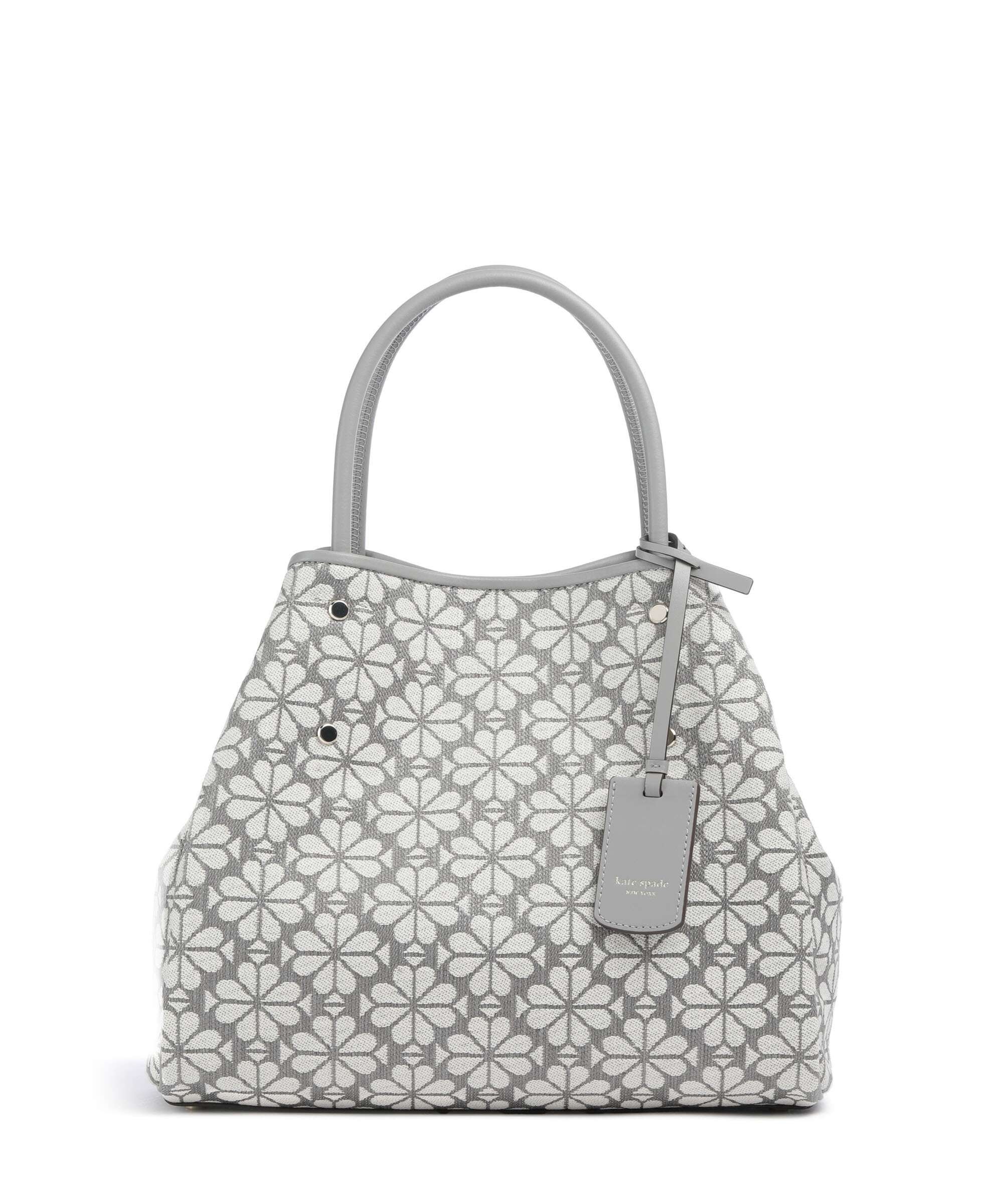 Kate Spade New York Spade Flower Jacquard Handbag grey/multicolour - Image 2