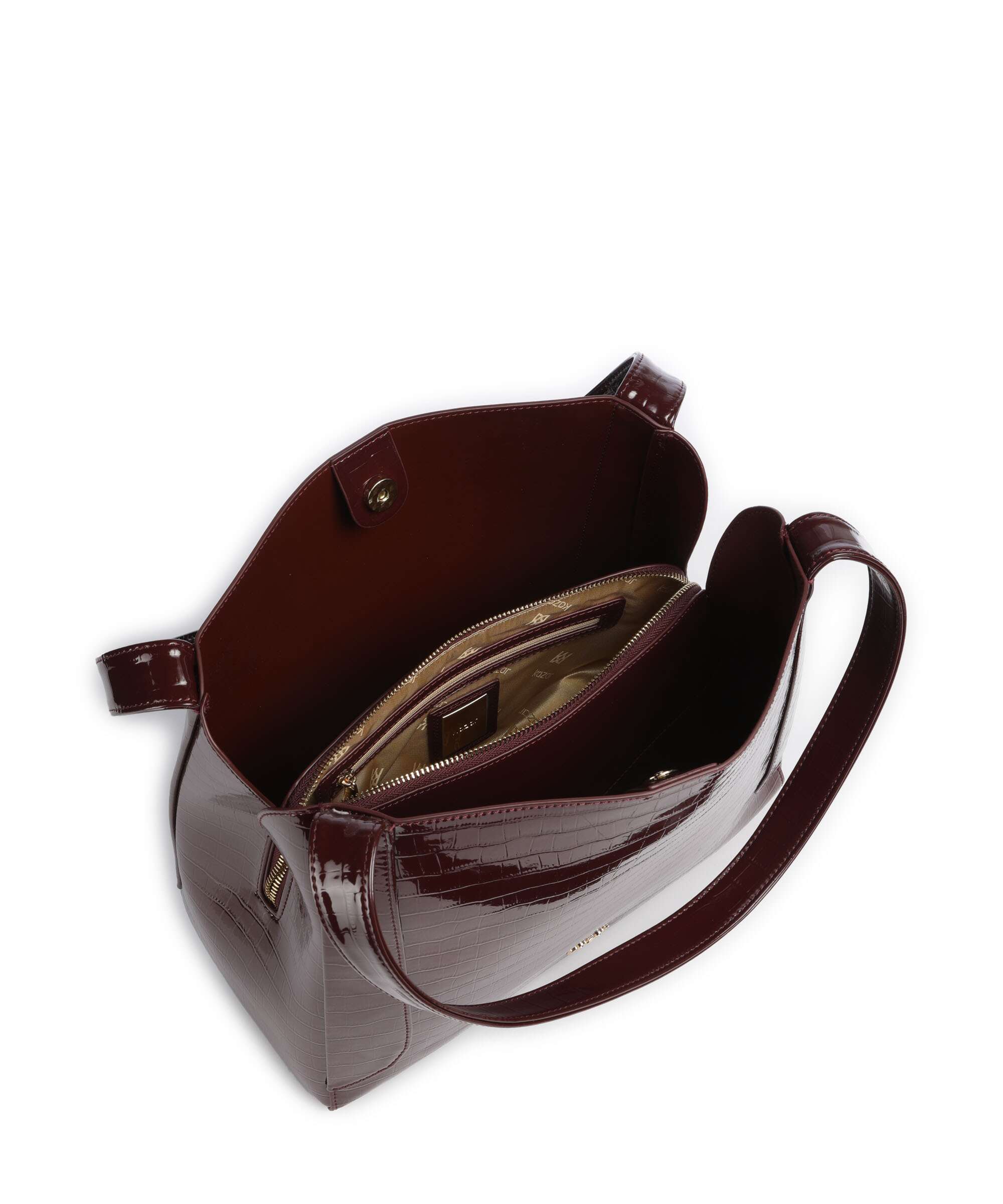 Kazar Ange Hobo bag maroon - Image 5