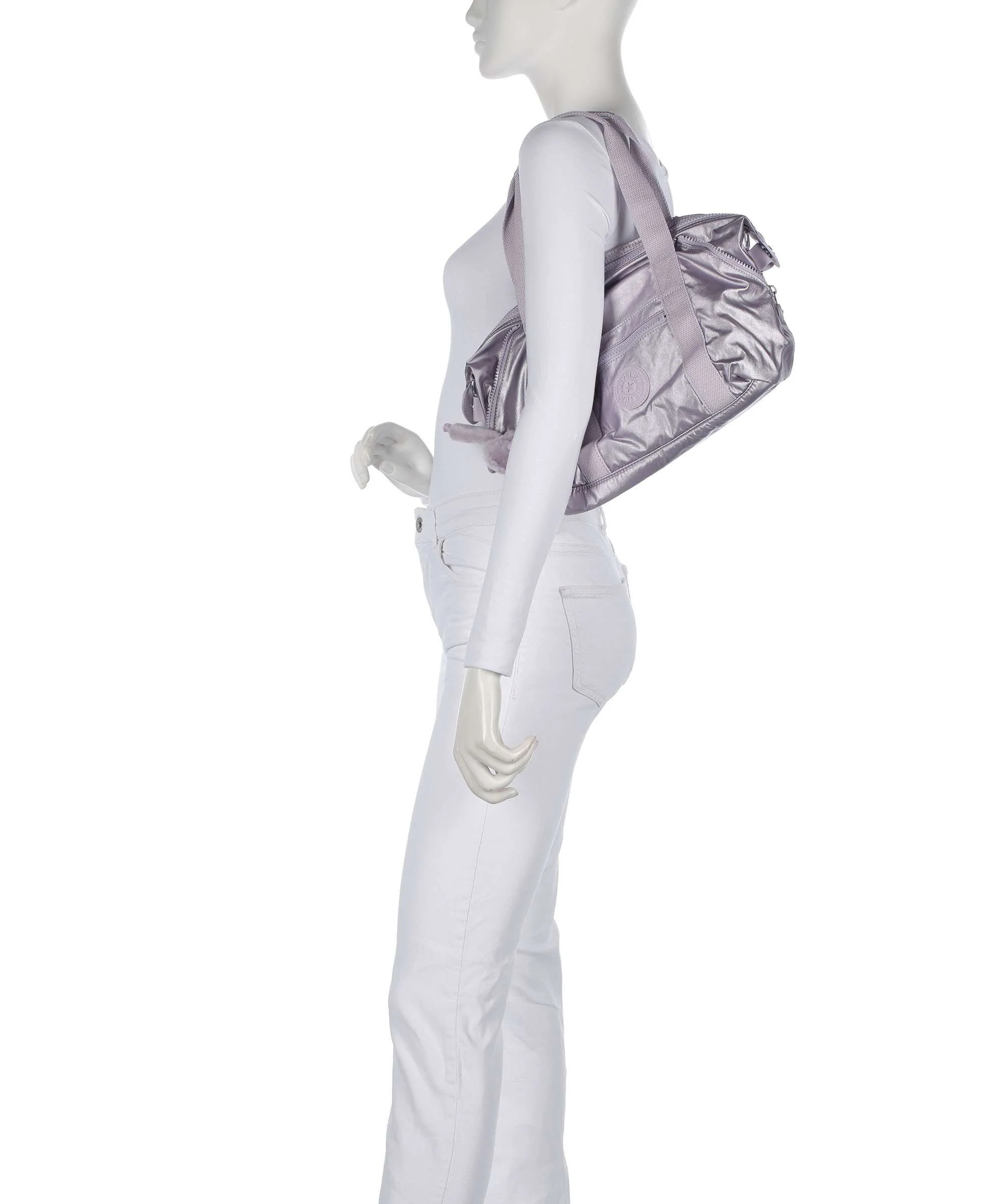 Kipling Basic Art Mini Shoulder bag lilac moon/metallic - Image 3