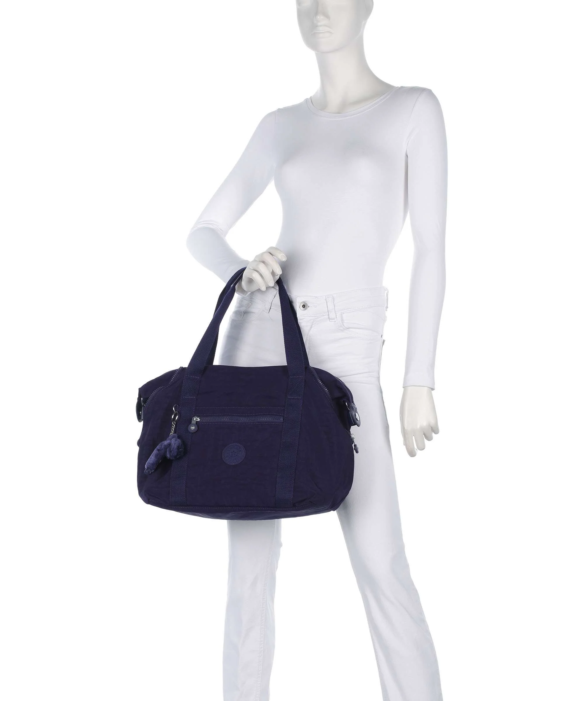 Kipling Basic Art Tote bag moonlit blue - Image 3